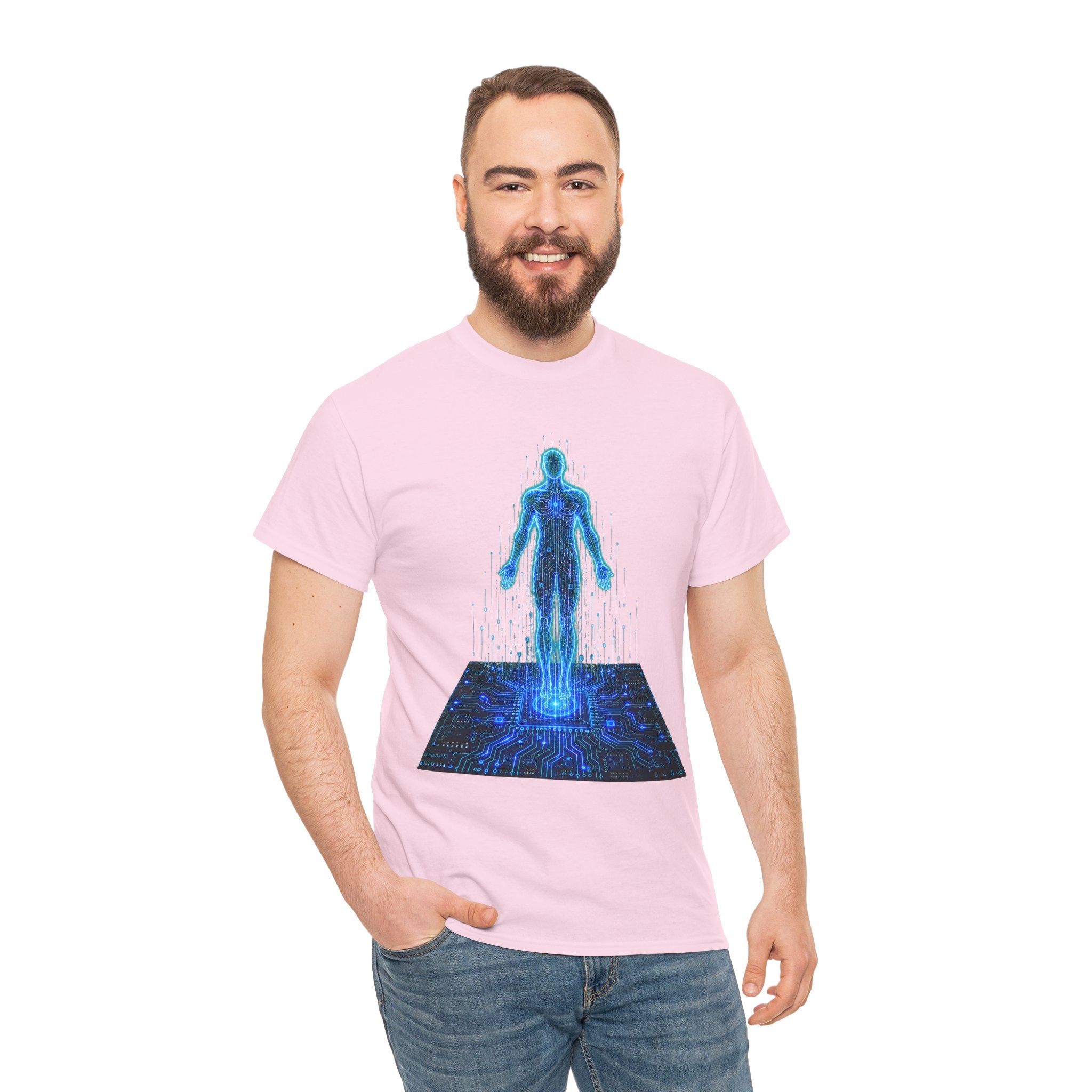Ghost In The Machine Cyberpunk Graphic T-Shirt | WildOrbit