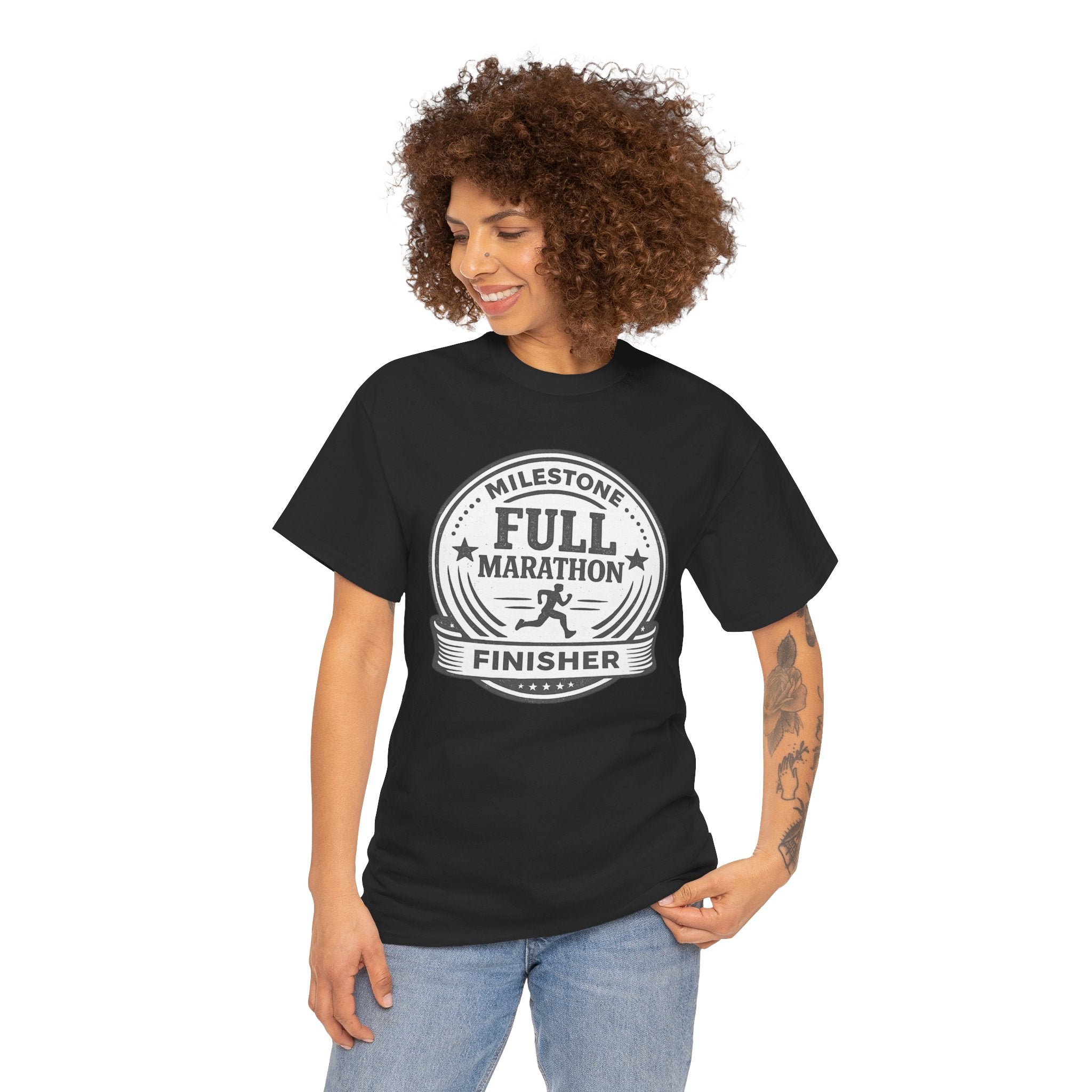 Full Marathon Finisher T-Shirt – Milestone Running Achievement Graphic Tee