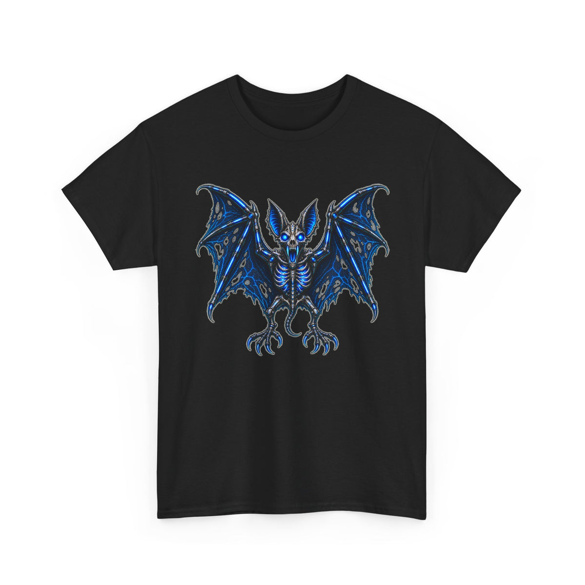 Reaper Bat Cyberpunk Graphic T-Shirt | WildOrbit