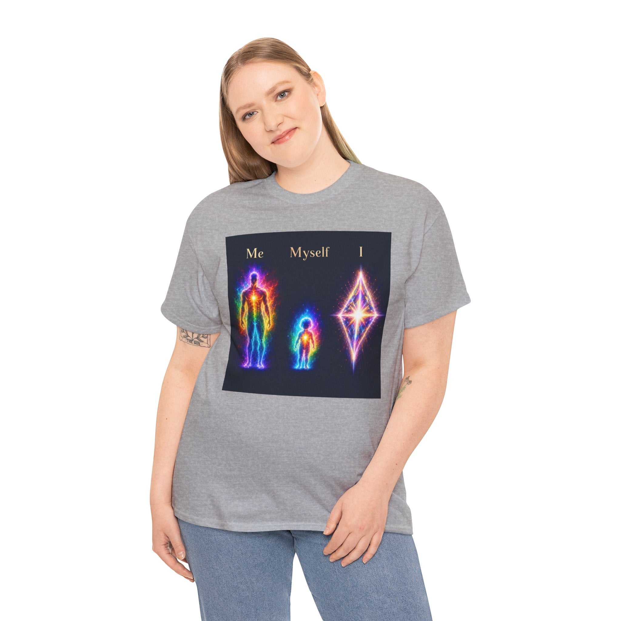 Me Myself I Aura Evolution T Shirt Spiritual Energy Graphic Tee