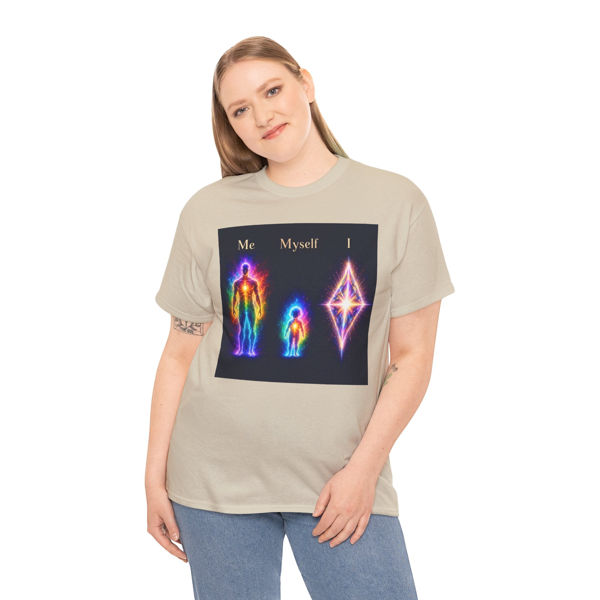 Me Myself I Aura Evolution T Shirt Spiritual Energy Graphic Tee