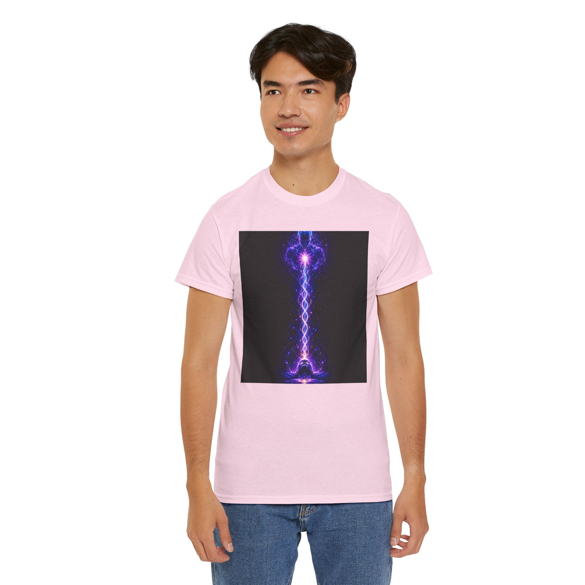 The Silver Cord T Shirt – Spiritual Energy & Cosmic Aura Graphic Tee
