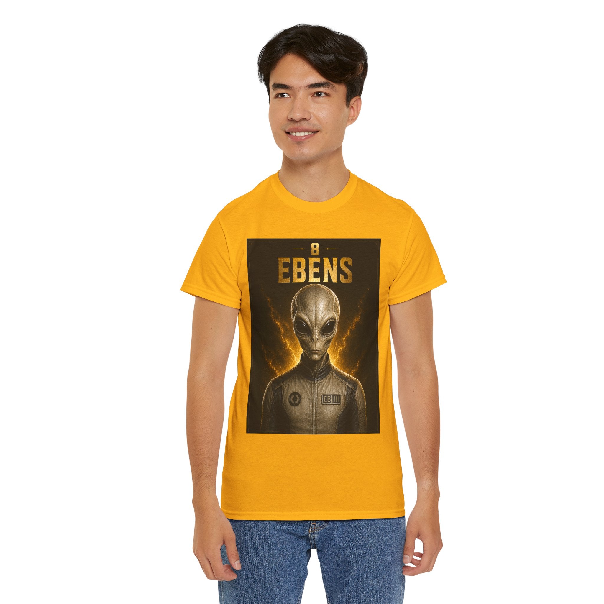 Ebens Alien Graphic T-Shirt – Ancient Aliens Retro Sci-Fi UFO Tee