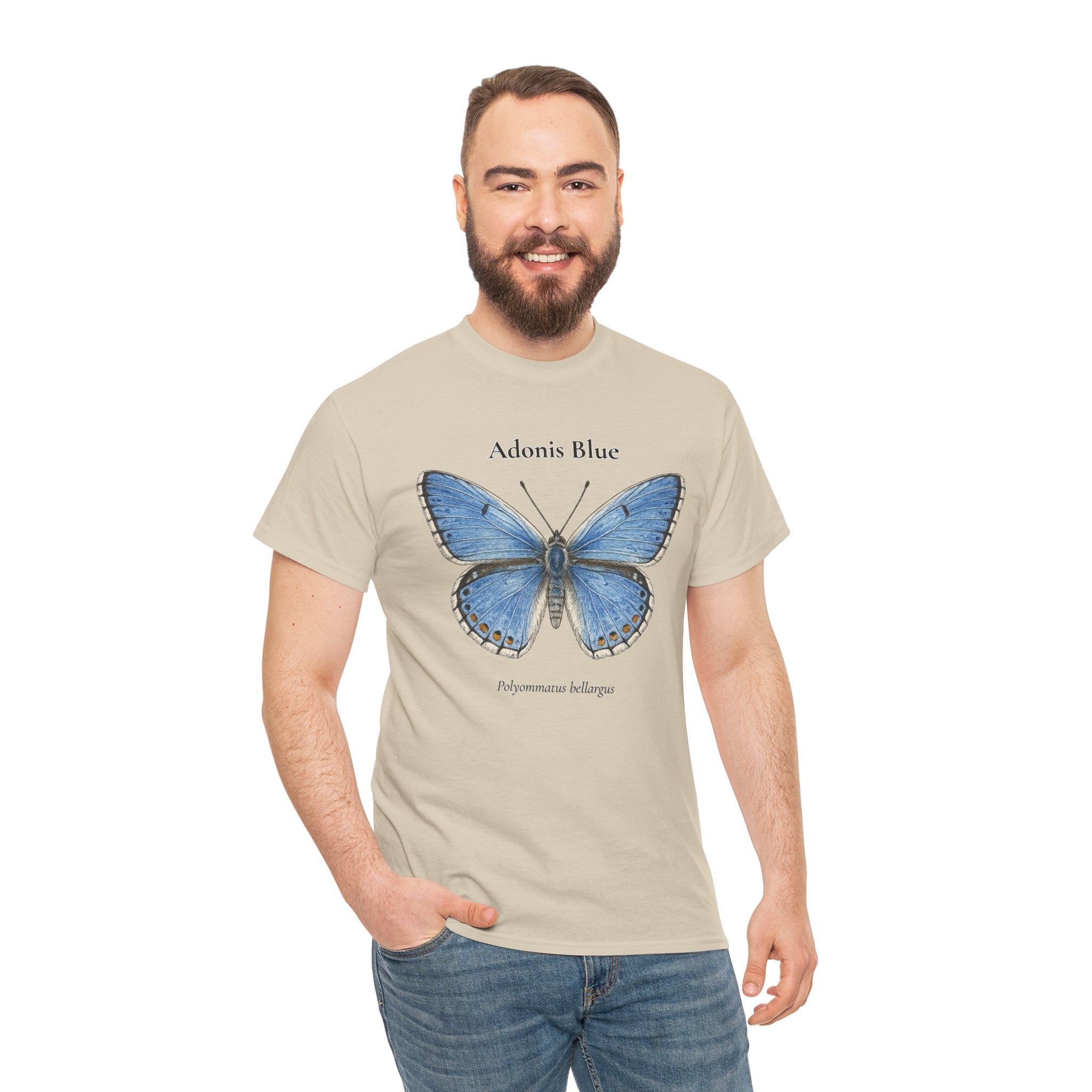 Adonis Blue Butterfly Graphic T-Shirt | WildOrbit