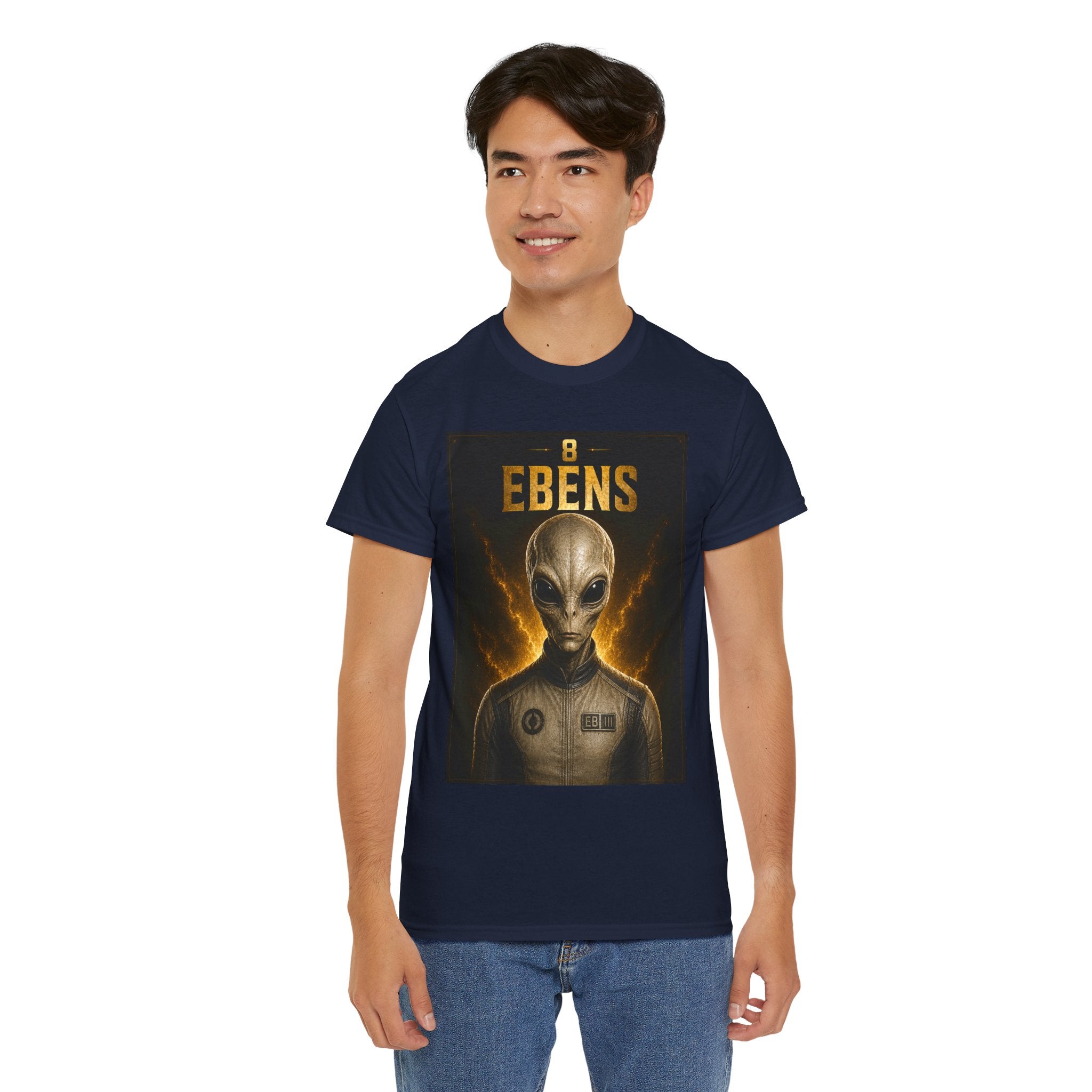 Ebens Alien Graphic T-Shirt – Ancient Aliens Retro Sci-Fi UFO Tee