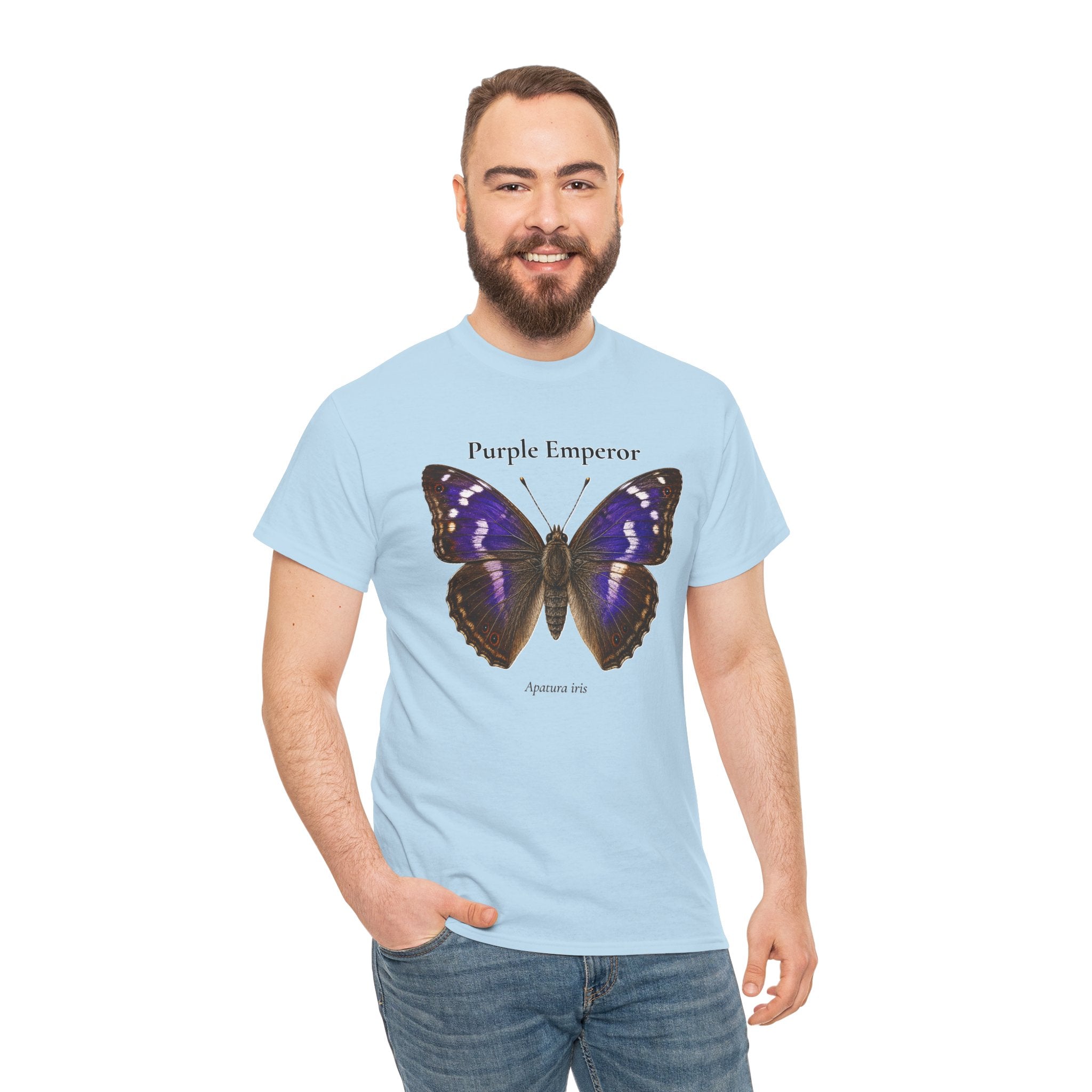 Purple Emperor Butterfly Graphic T-Shirt | WildOrbit