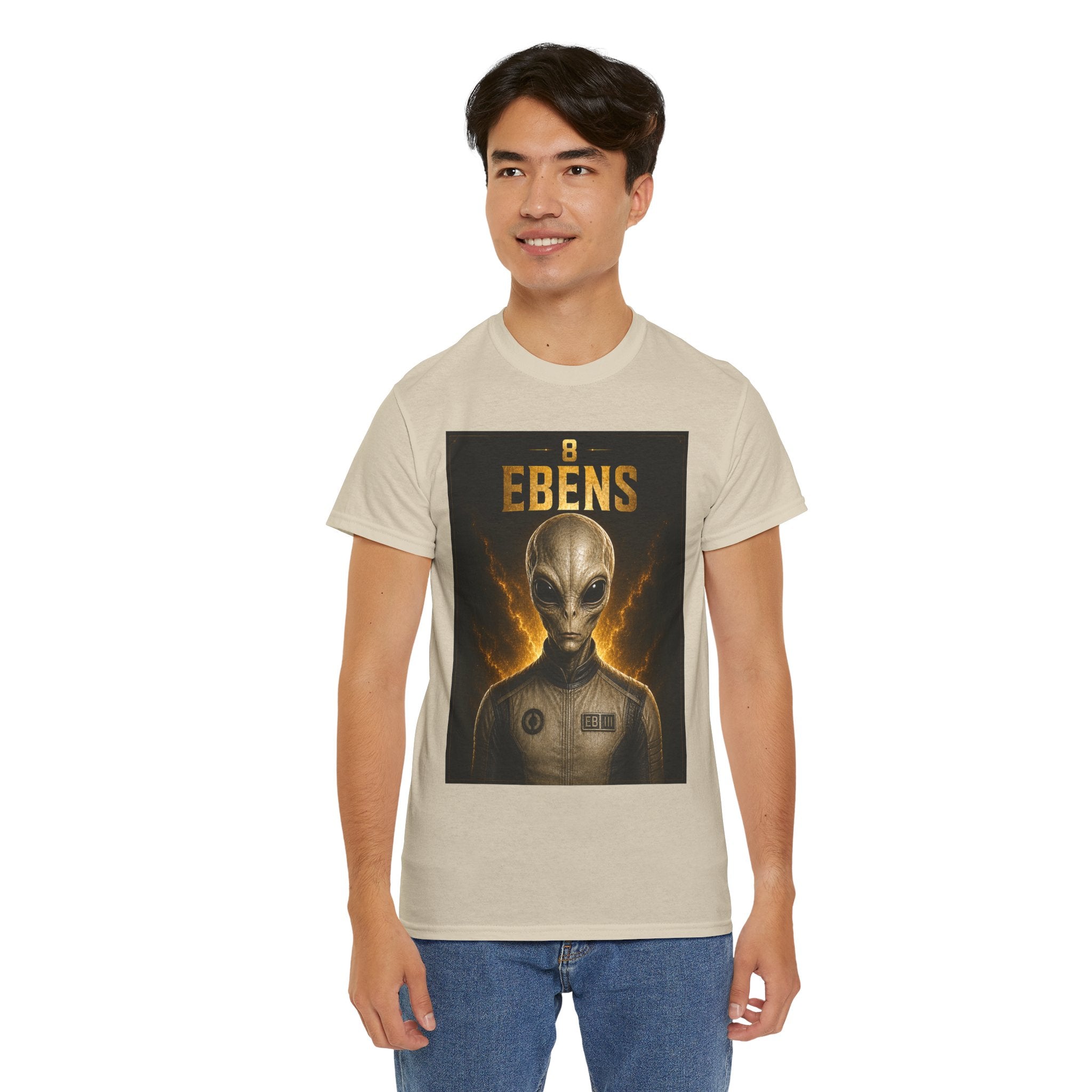 Ebens Alien Graphic T-Shirt – Ancient Aliens Retro Sci-Fi UFO Tee
