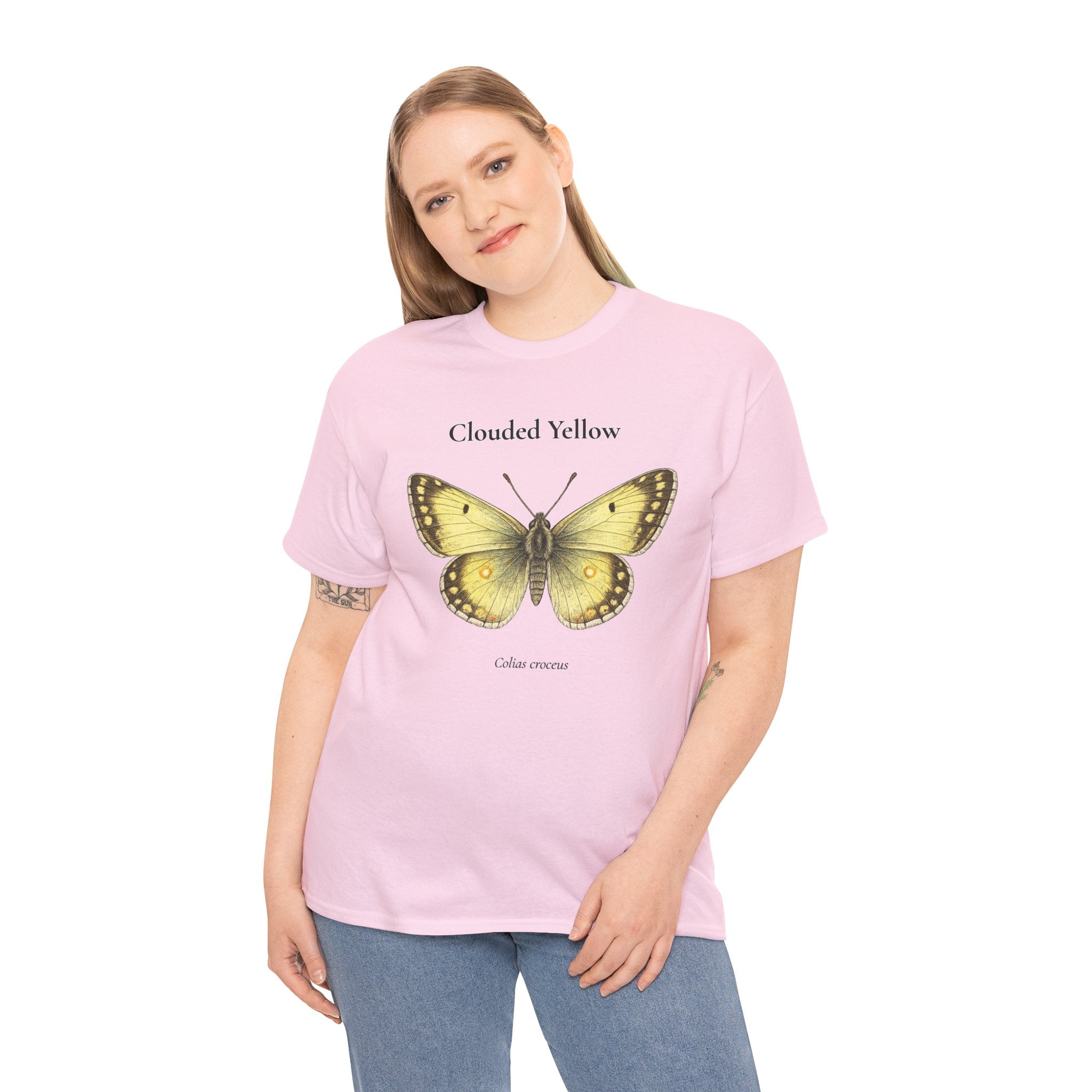 Clouded Yellow Butterfly Graphic T-Shirt | WildOrbit