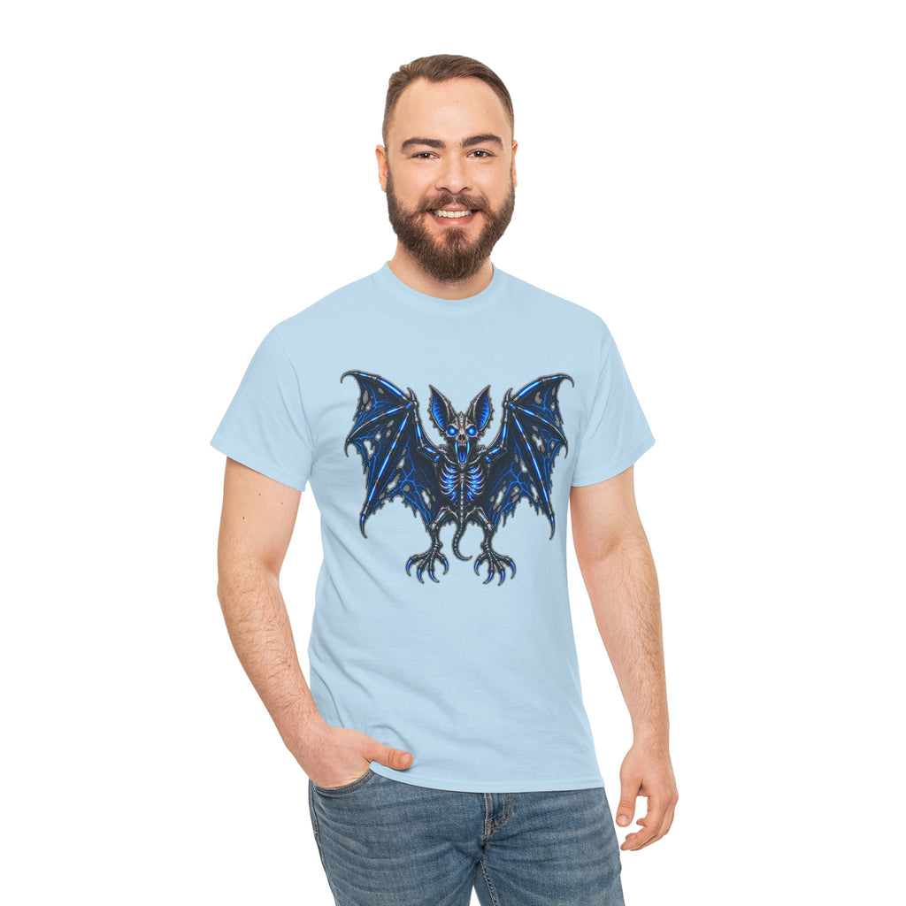 Reaper Bat Cyberpunk Graphic T-Shirt | WildOrbit