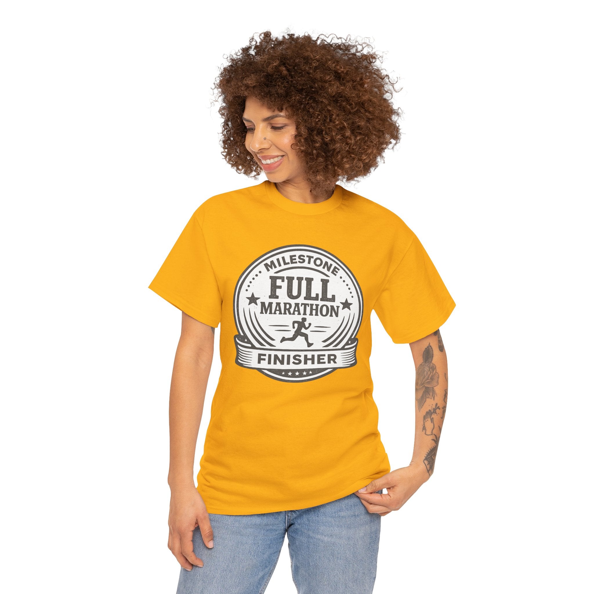 Full Marathon Finisher T-Shirt – Milestone Running Achievement Graphic Tee