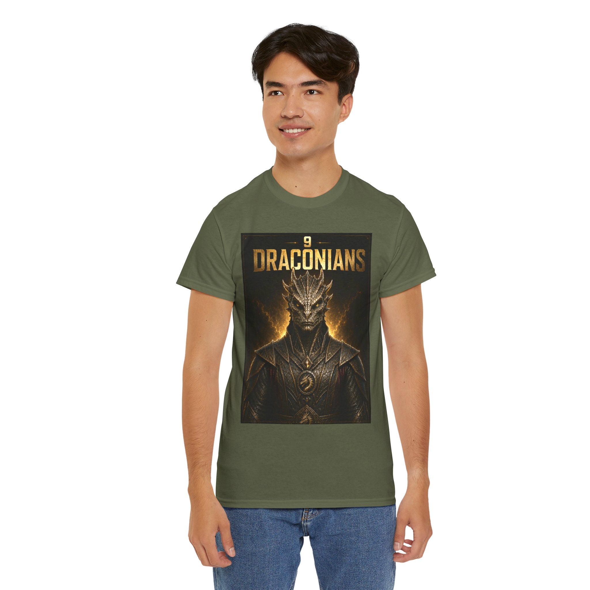 Draconians Alien Graphic T-Shirt – Ancient Aliens Reptilian Sci-Fi Tee