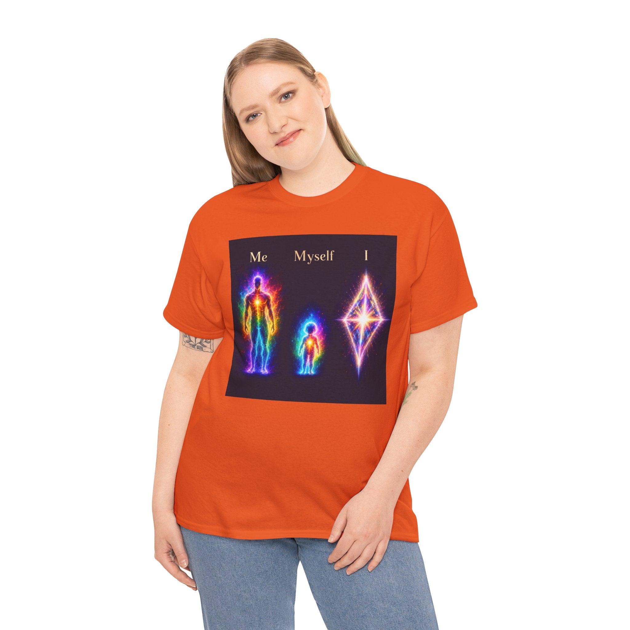 Me Myself I Aura Evolution T Shirt Spiritual Energy Graphic Tee