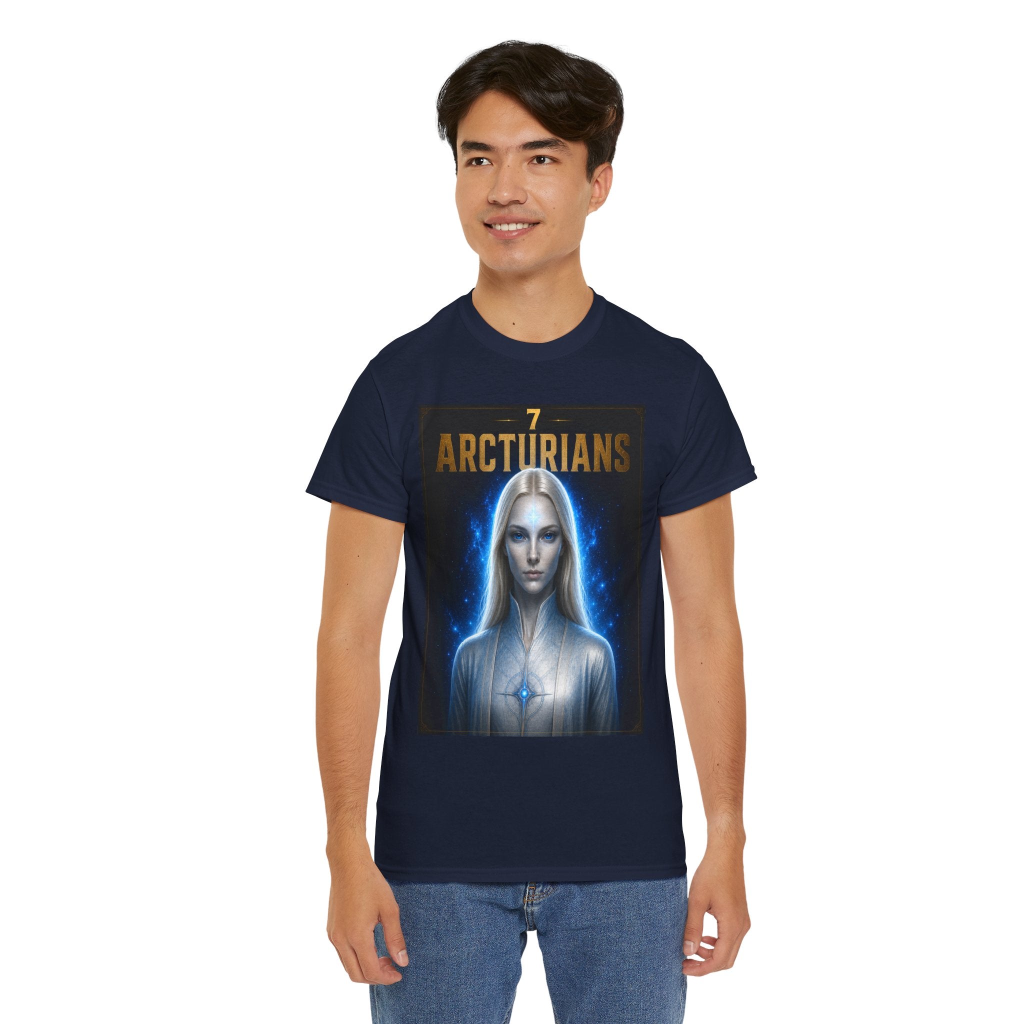 Arcturians Alien T-Shirt – Cosmic Ancient Aliens Sci-Fi Graphic Tee for UFO Fans