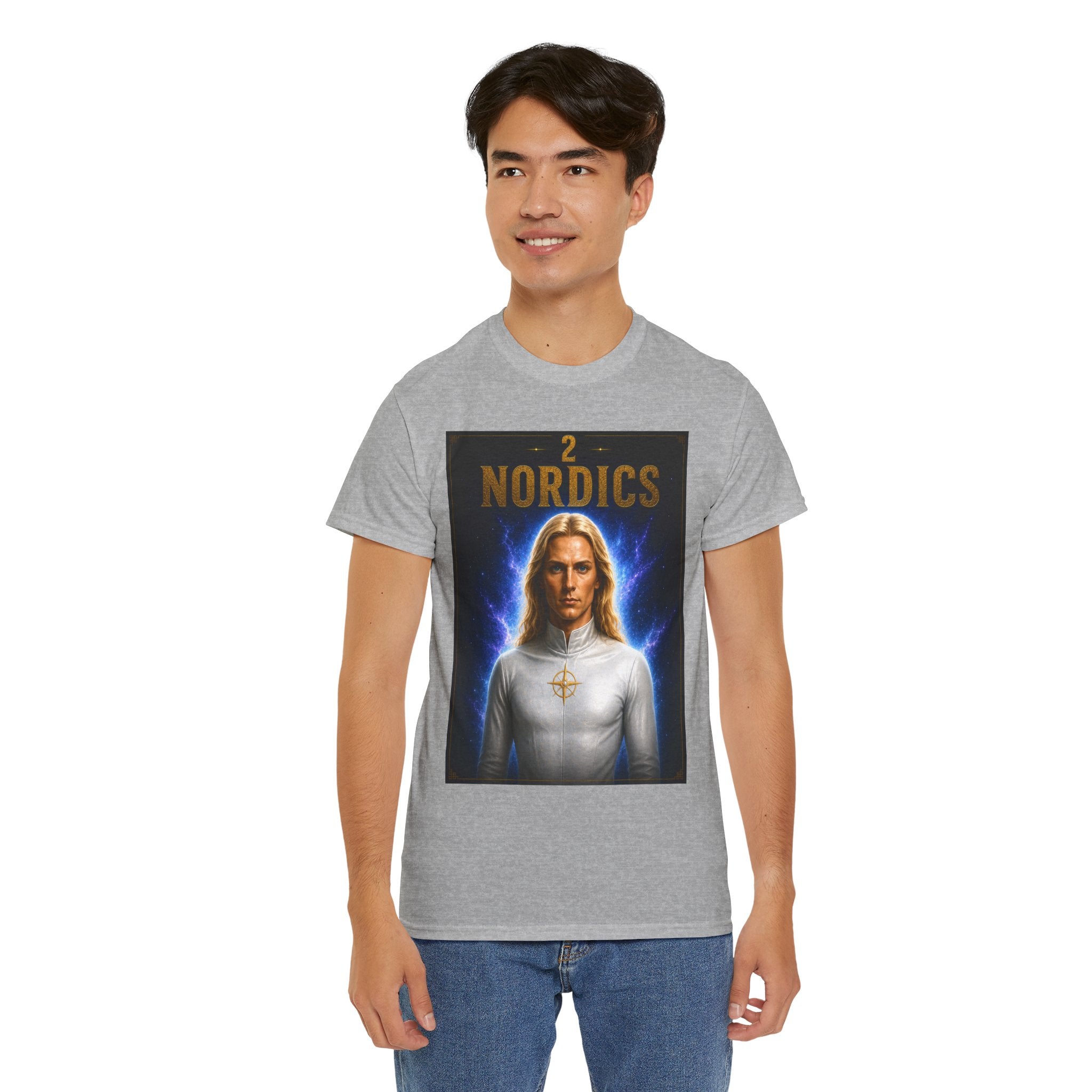 Nordic Alien T-Shirt – Ancient Aliens “Nordics” Sci-Fi UFO Graphic Tee