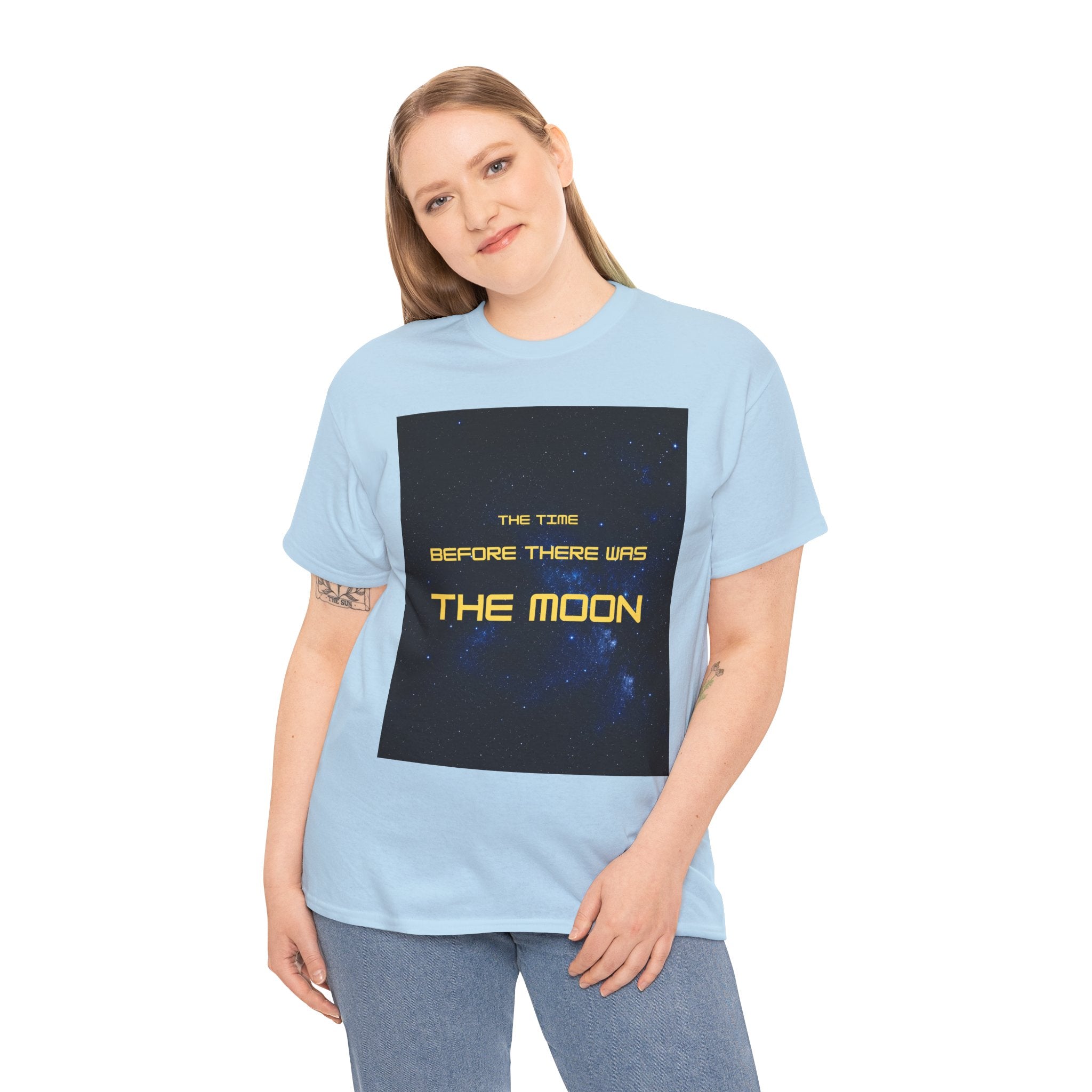The Time Before There Was The Moon T-Shirt – Ancient Aliens Cosmic Sci-Fi Graphic Tee
