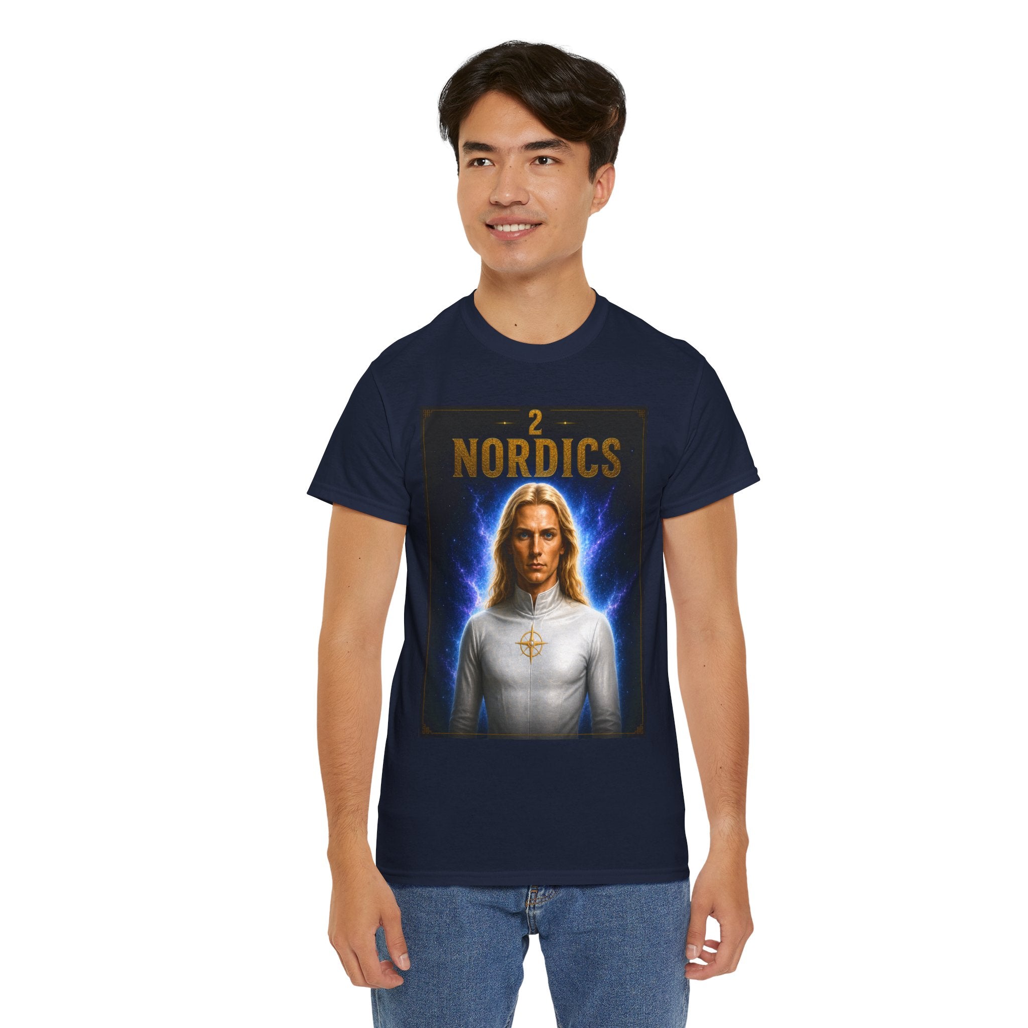 Nordic Alien T-Shirt – Ancient Aliens “Nordics” Sci-Fi UFO Graphic Tee
