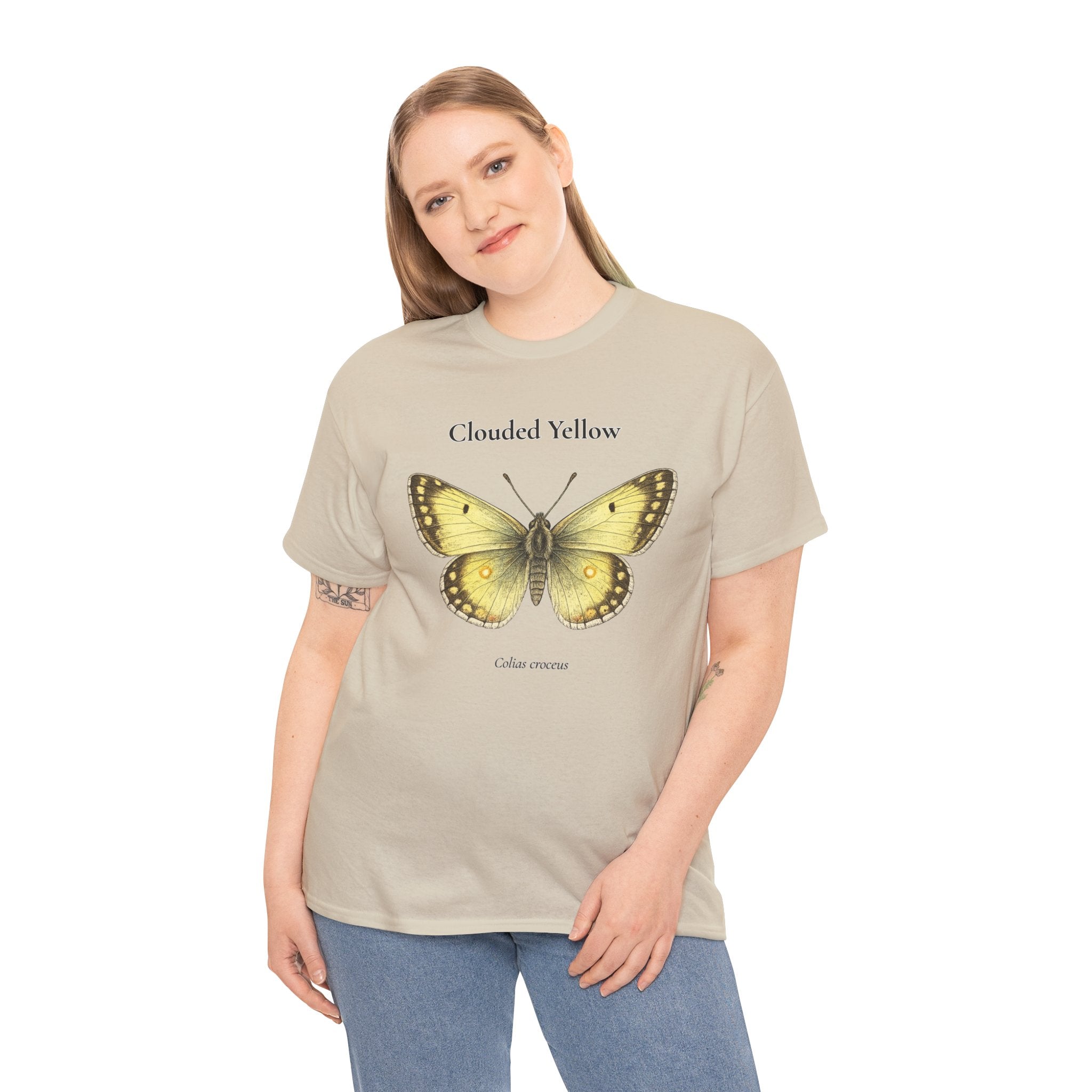Clouded Yellow Butterfly Graphic T-Shirt | WildOrbit
