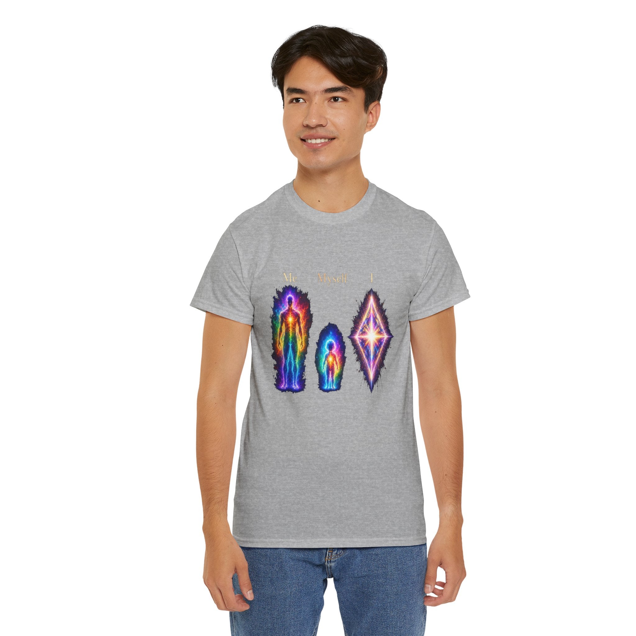 Me Myself I Aura Evolution T Shirt Spiritual Energy Graphic Tee