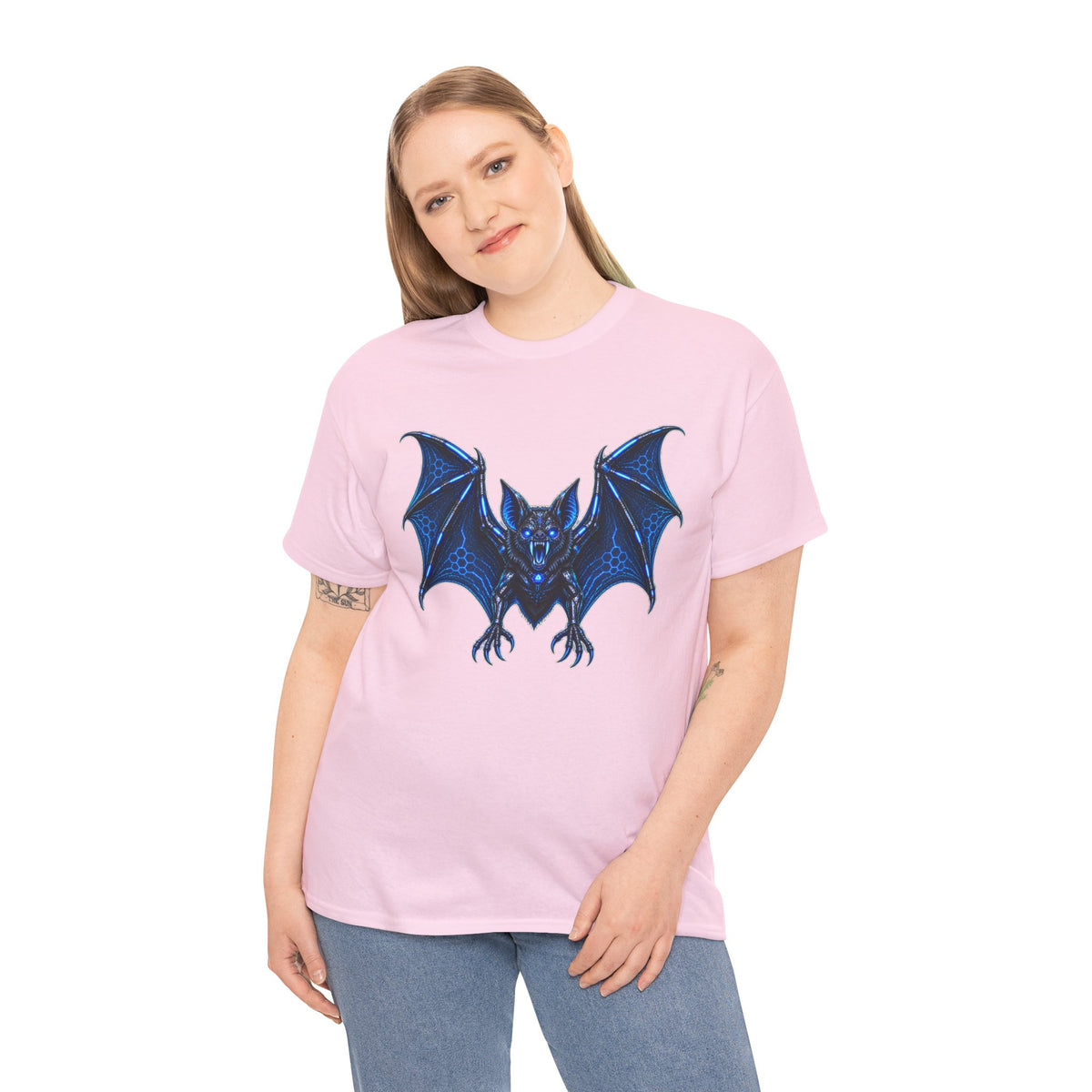 Vampire Bat Cyberpunk Graphic T-Shirt | WildOrbit