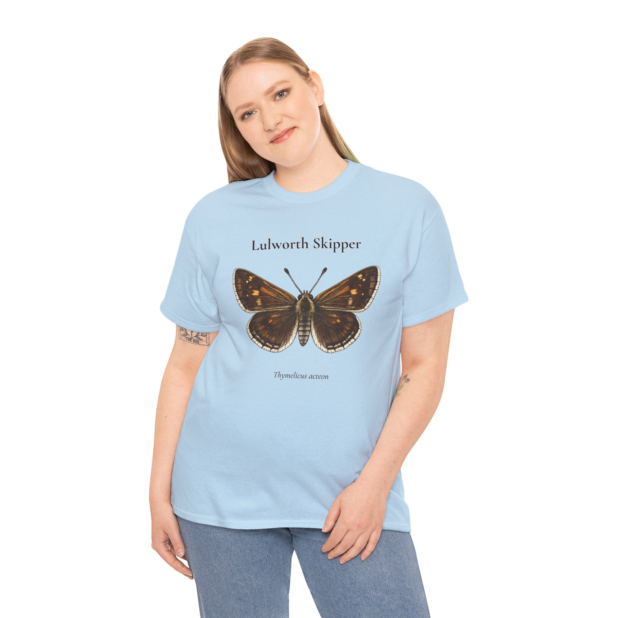 Lulworth Skipper Butterfly Graphic T-Shirt | WildOrbit
