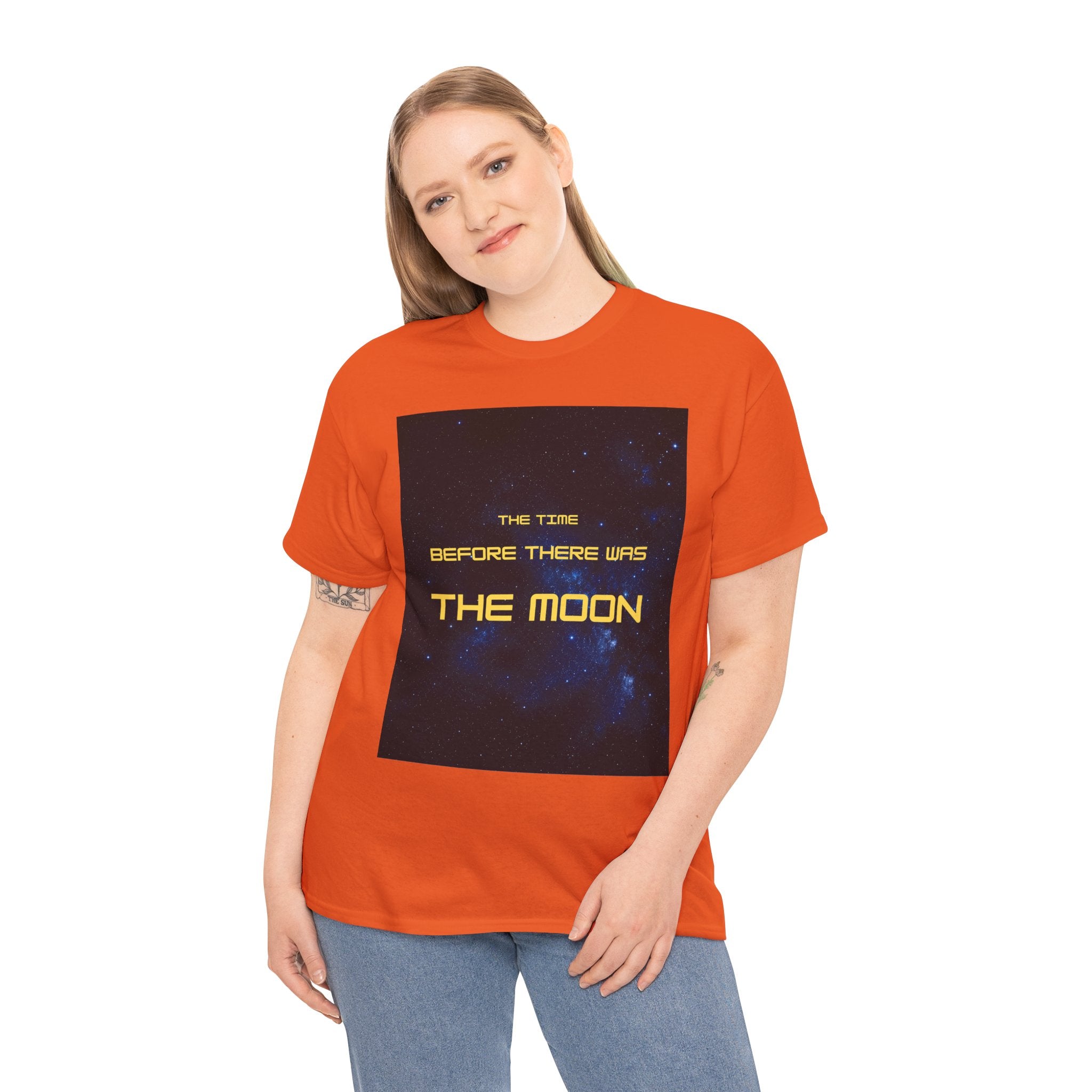 The Time Before There Was The Moon T-Shirt – Ancient Aliens Cosmic Sci-Fi Graphic Tee