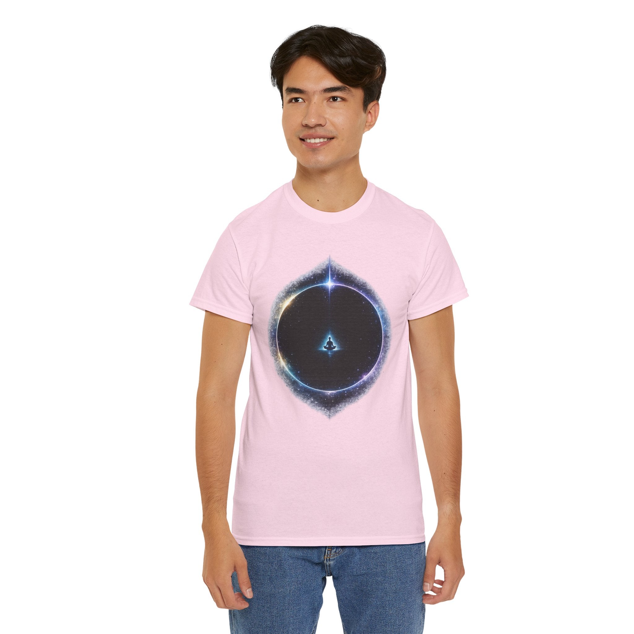 The Void Cosmic Portal T Shirt – Spiritual Meditation Galaxy Graphic Tee
