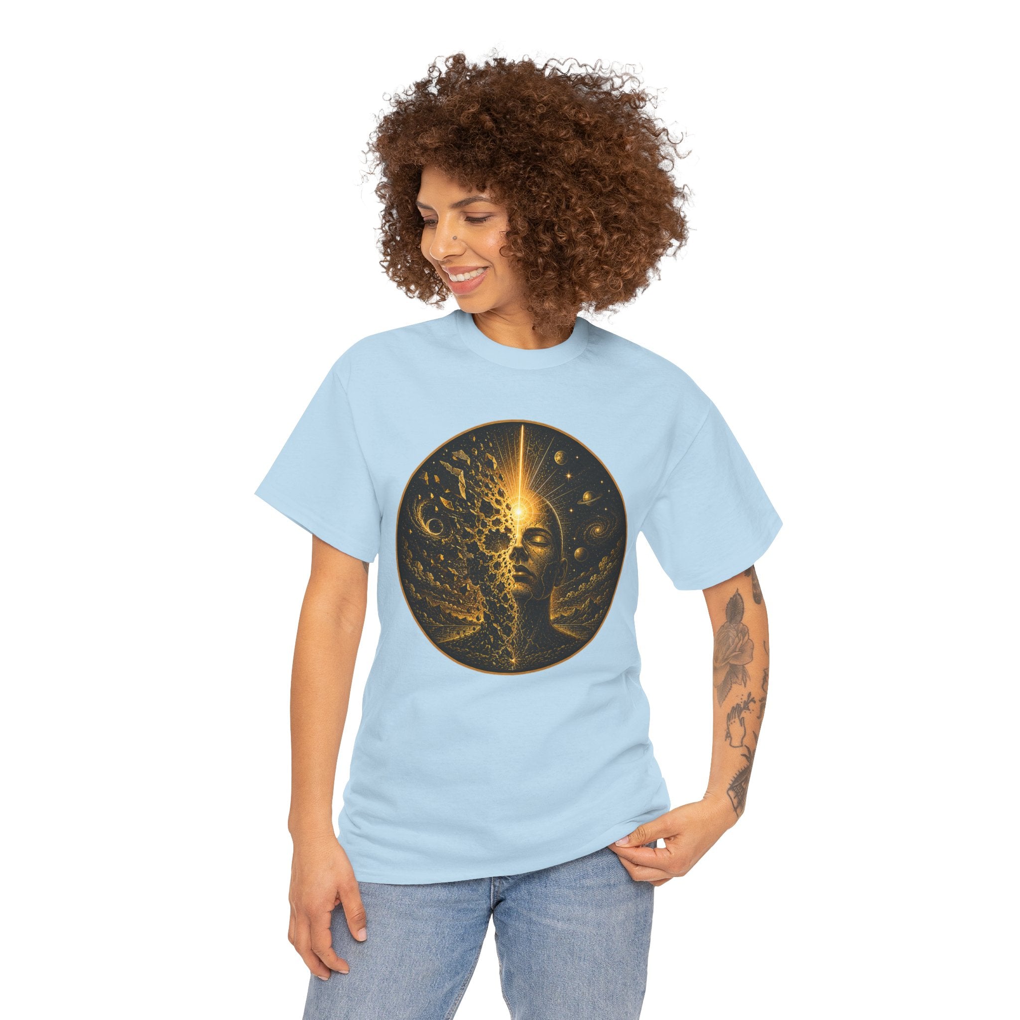 Death of the Ego Illustrated T-Shirt – Spiritual Transformation Graphic Tee