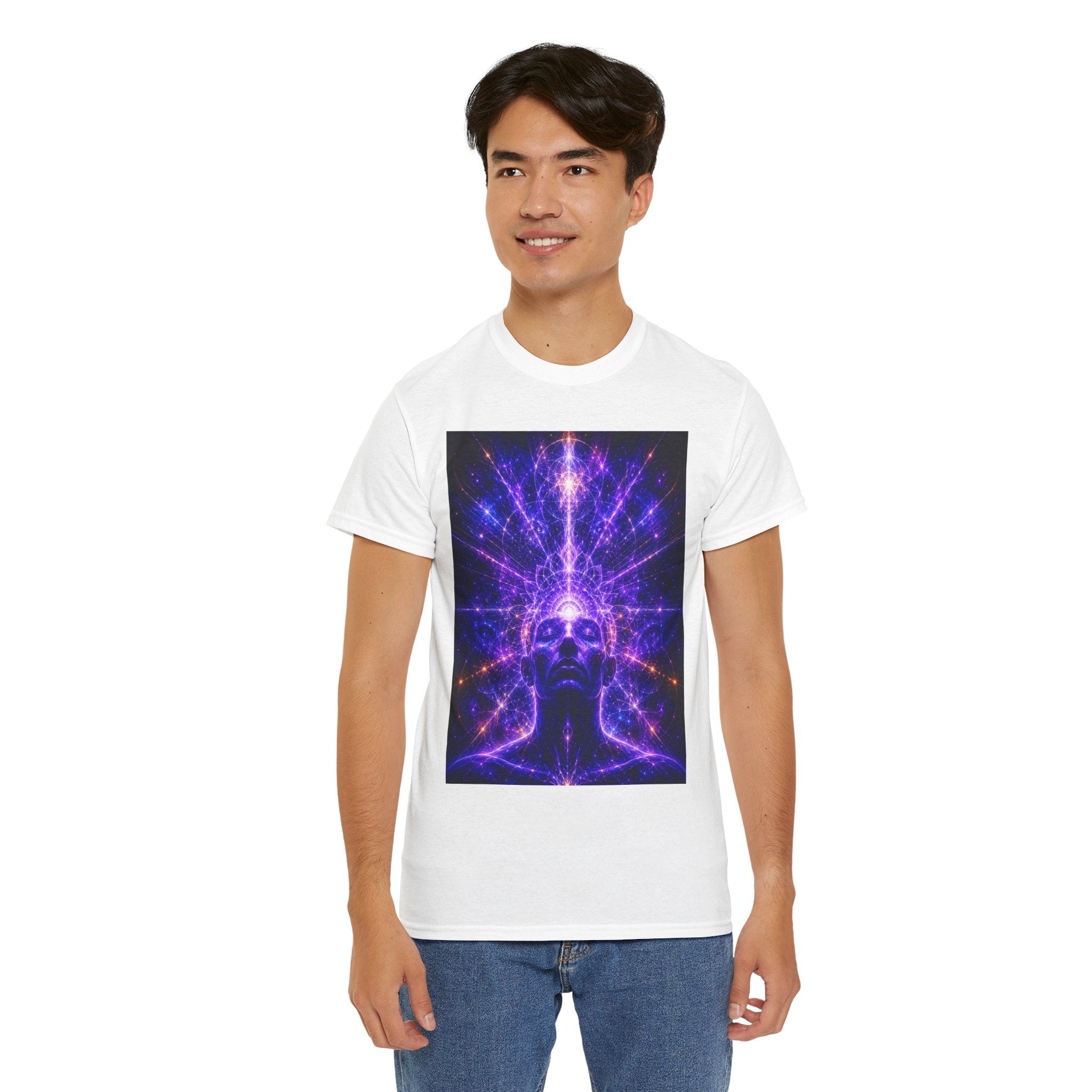 Third Eye Activation T Shirt – Cosmic Spiritual Ascension Graphic Tee