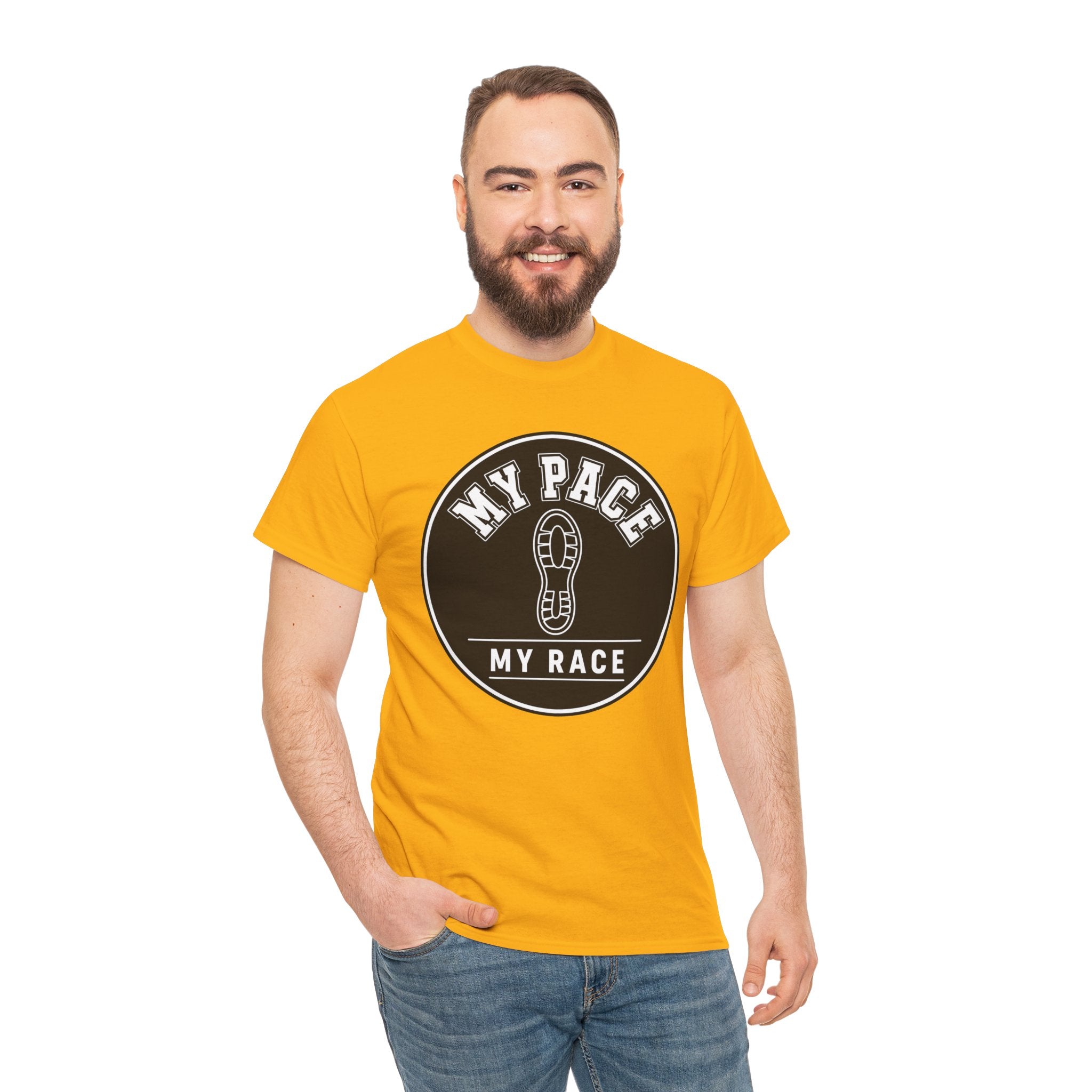 My Pace My Race T-Shirt – Personal Running Motivation Graphic Tee