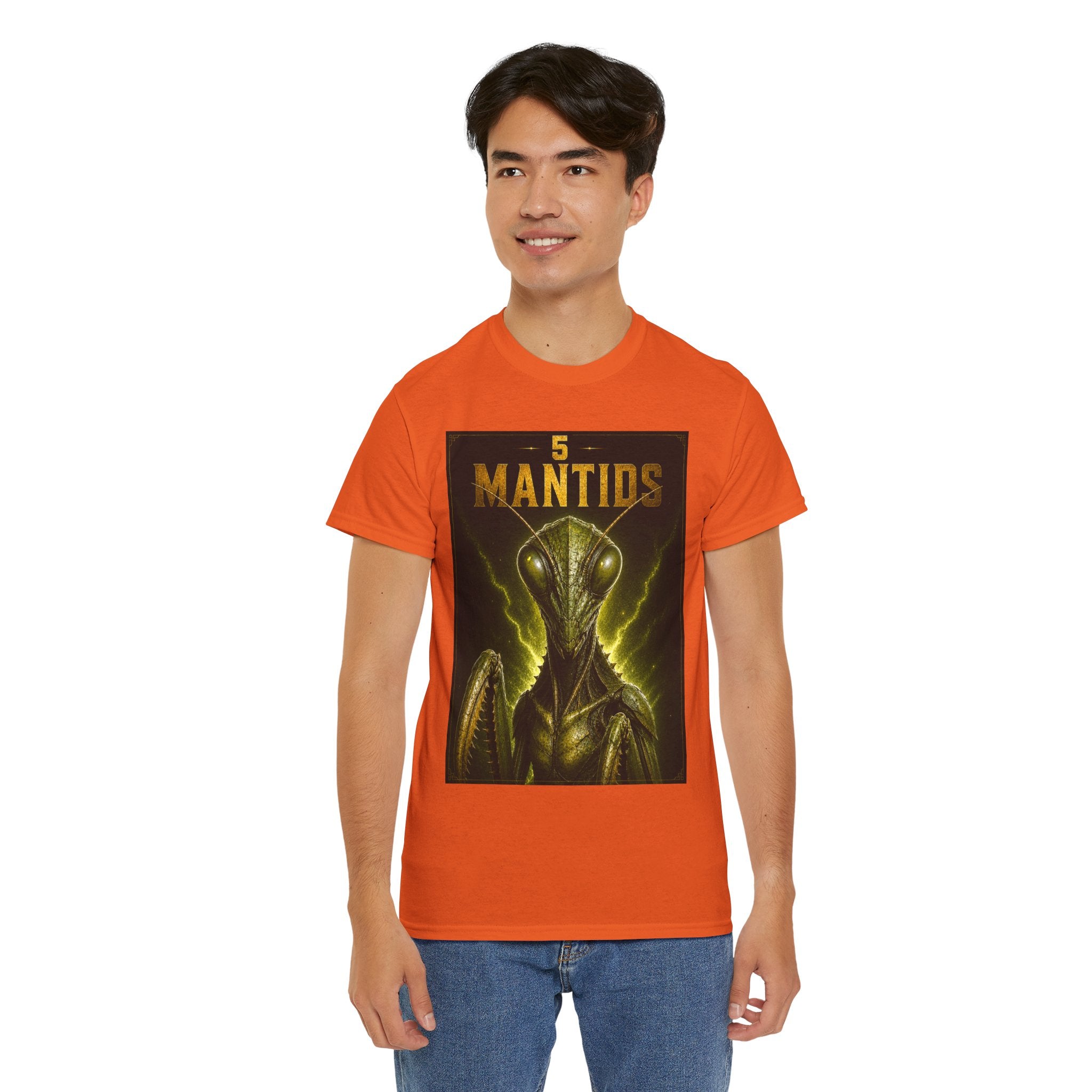 Mantids Alien T-Shirt – Ancient Aliens Insectoid Sci-Fi Graphic Tee for UFO Fans