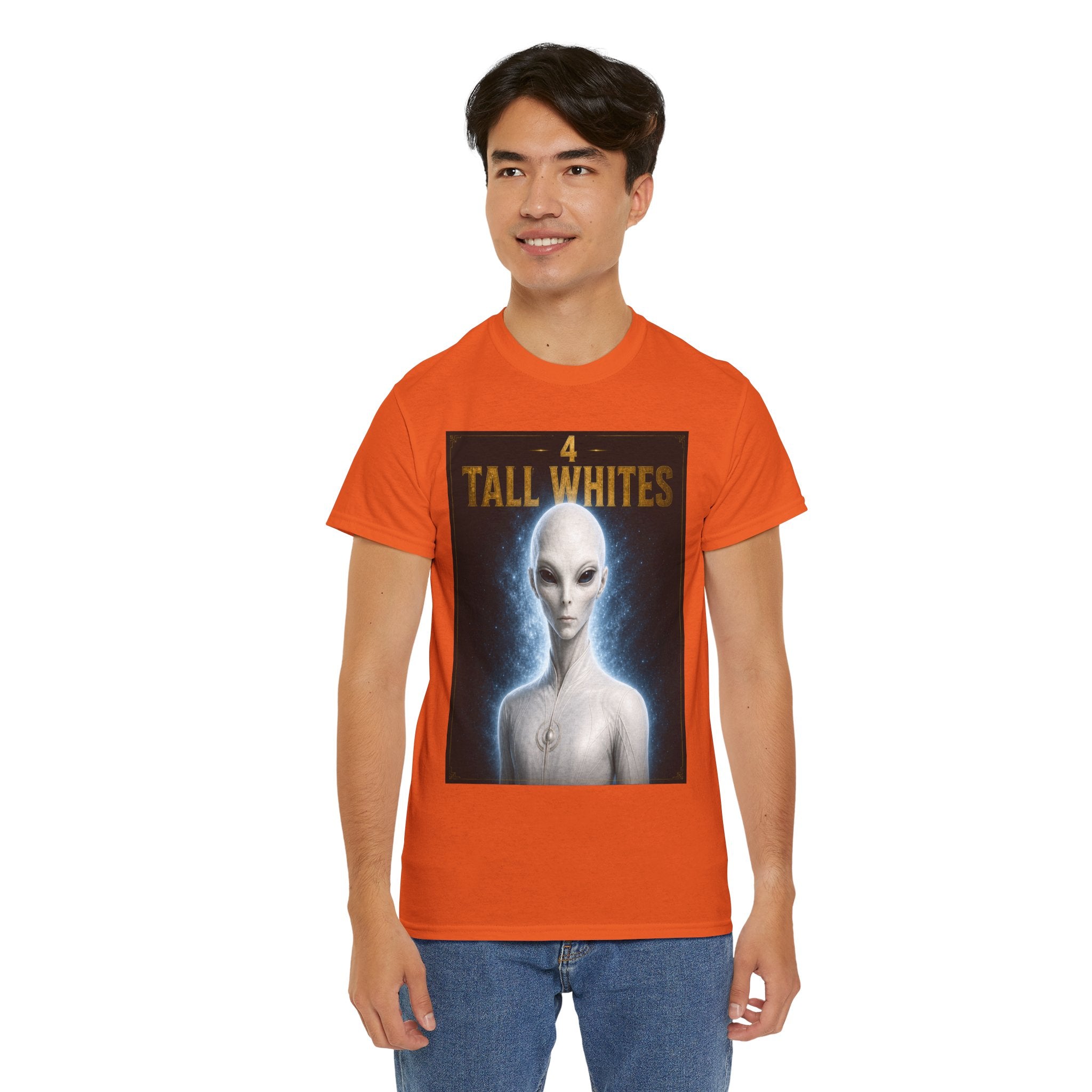 Tall Whites Alien T-Shirt – Ancient Aliens Sci-Fi Graphic Tee for UFO & Extraterrestrial Fans