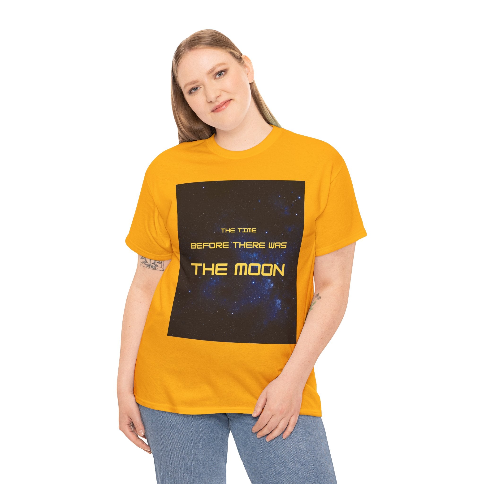 The Time Before There Was The Moon T-Shirt – Ancient Aliens Cosmic Sci-Fi Graphic Tee