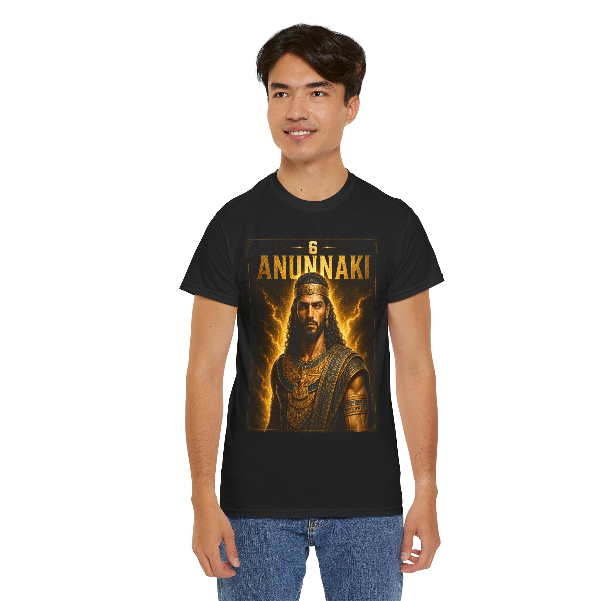 Anunnaki Alien T-Shirt – Ancient God Sci-Fi Graphic Tee for Ancient Aliens & UFO Fans