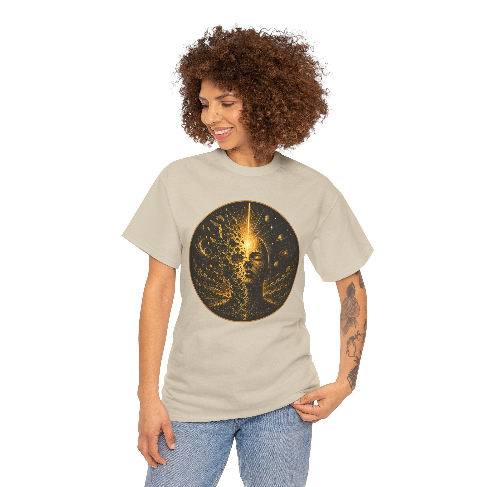 Death of the Ego Illustrated T-Shirt – Spiritual Transformation Graphic Tee