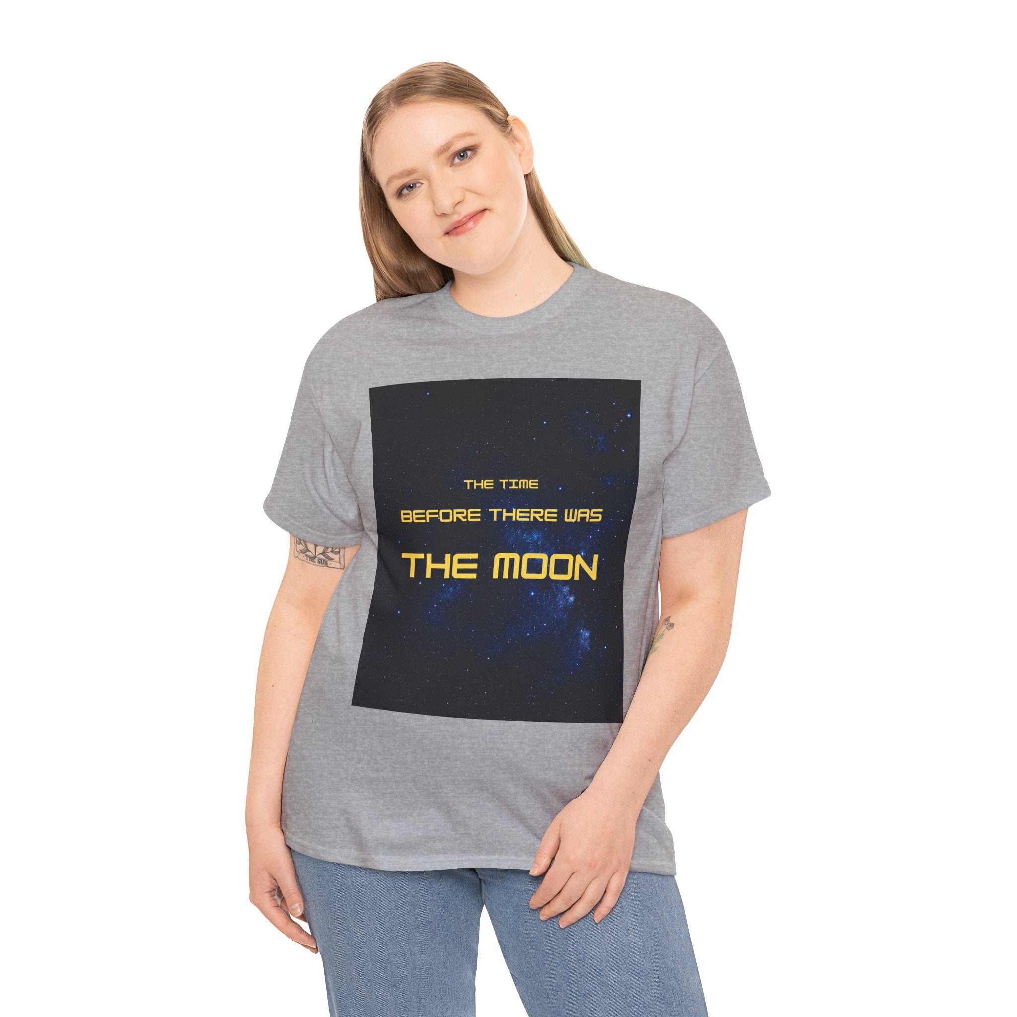 The Time Before There Was The Moon T-Shirt – Ancient Aliens Cosmic Sci-Fi Graphic Tee