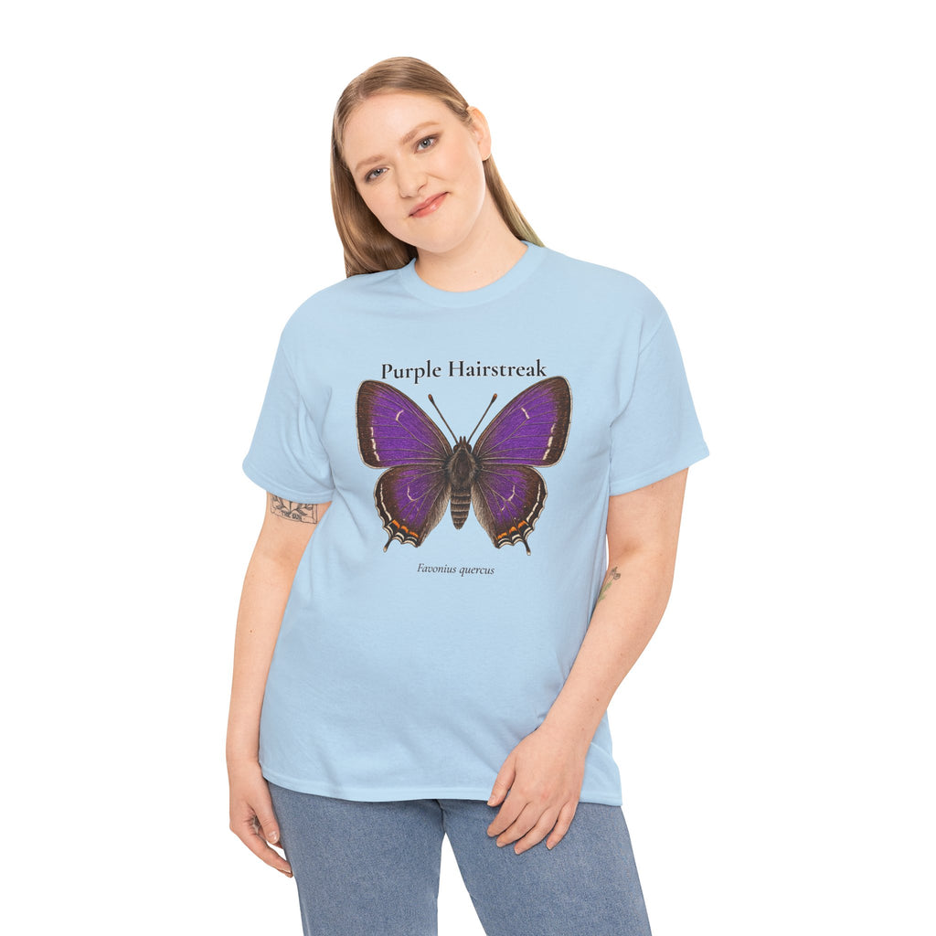 Purple Hairstreak Butterfly Graphic T-Shirt | WildOrbit
