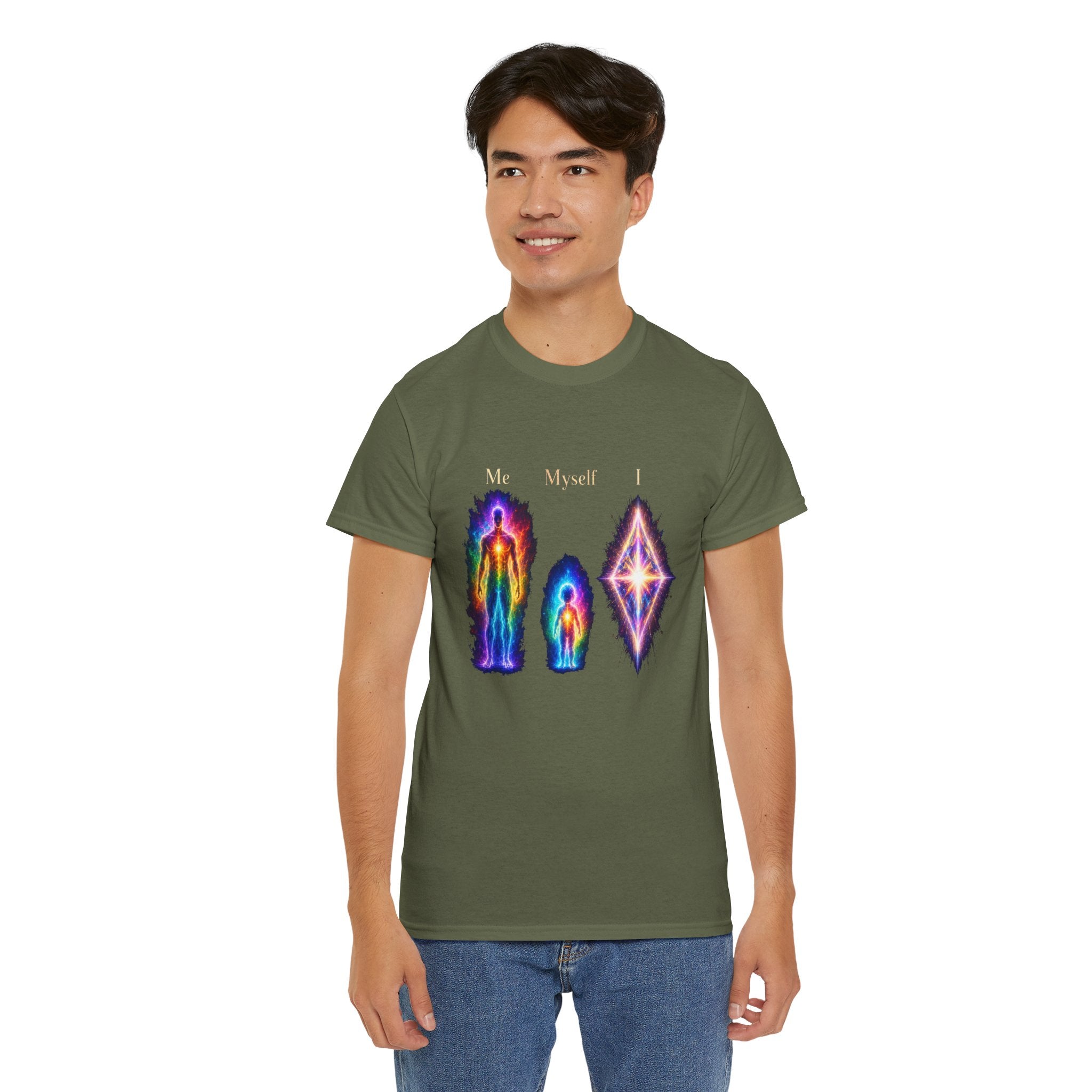 Me Myself I Aura Evolution T Shirt Spiritual Energy Graphic Tee