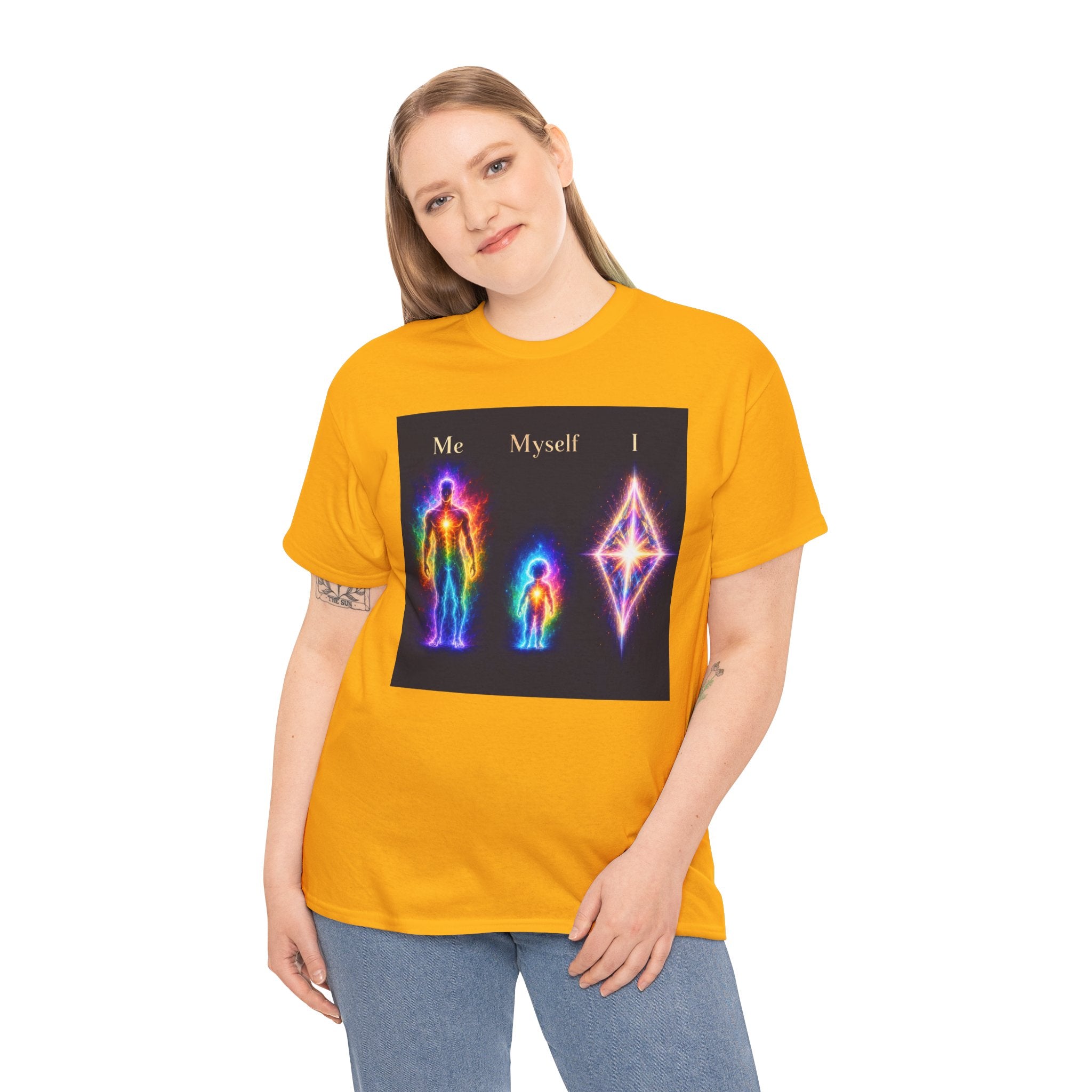 Me Myself I Aura Evolution T Shirt Spiritual Energy Graphic Tee