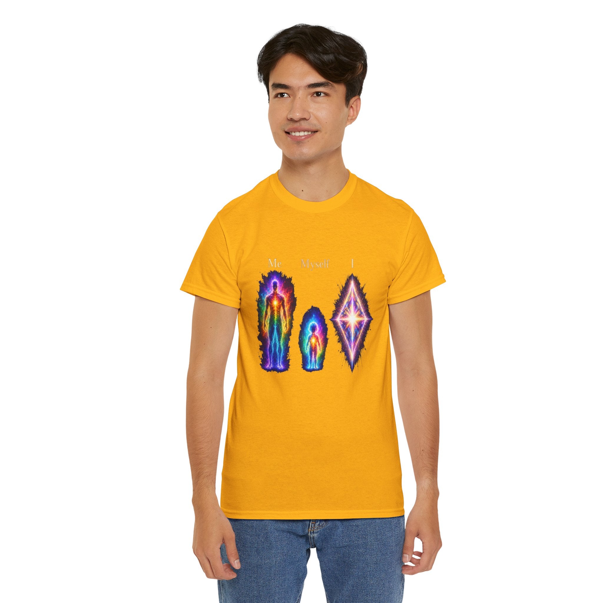 Me Myself I Aura Evolution T Shirt Spiritual Energy Graphic Tee