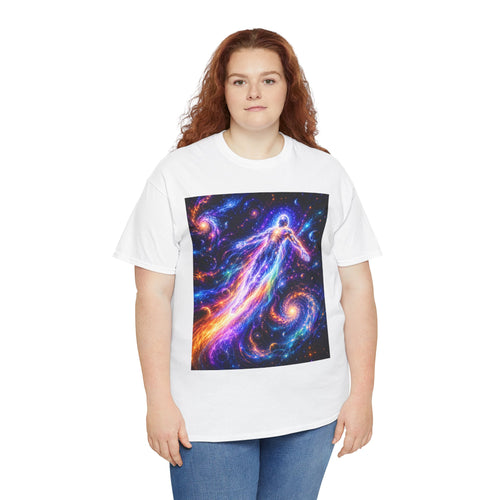 Astral Flight Cosmic Ascension T Shirt – Spiritual Galaxy Energy Graphic Tee