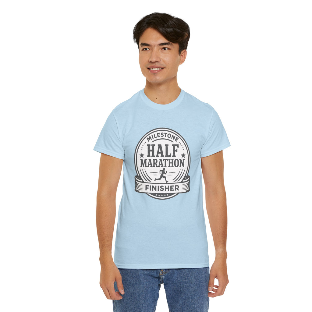 Half Marathon Finisher T-Shirt – Milestone Running Achievement Graphic Tee