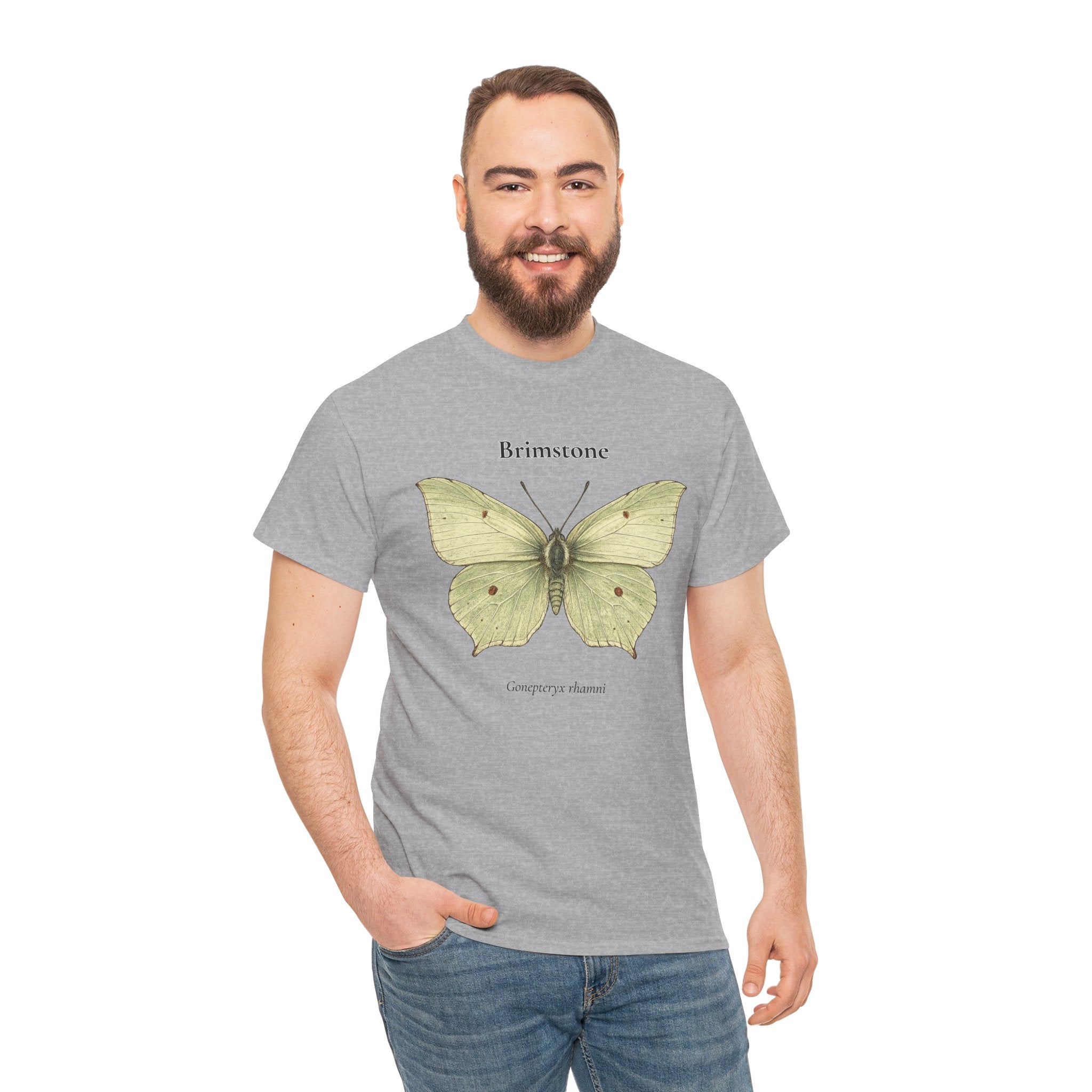 Brimstone Butterfly Graphic T-Shirt | WildOrbit