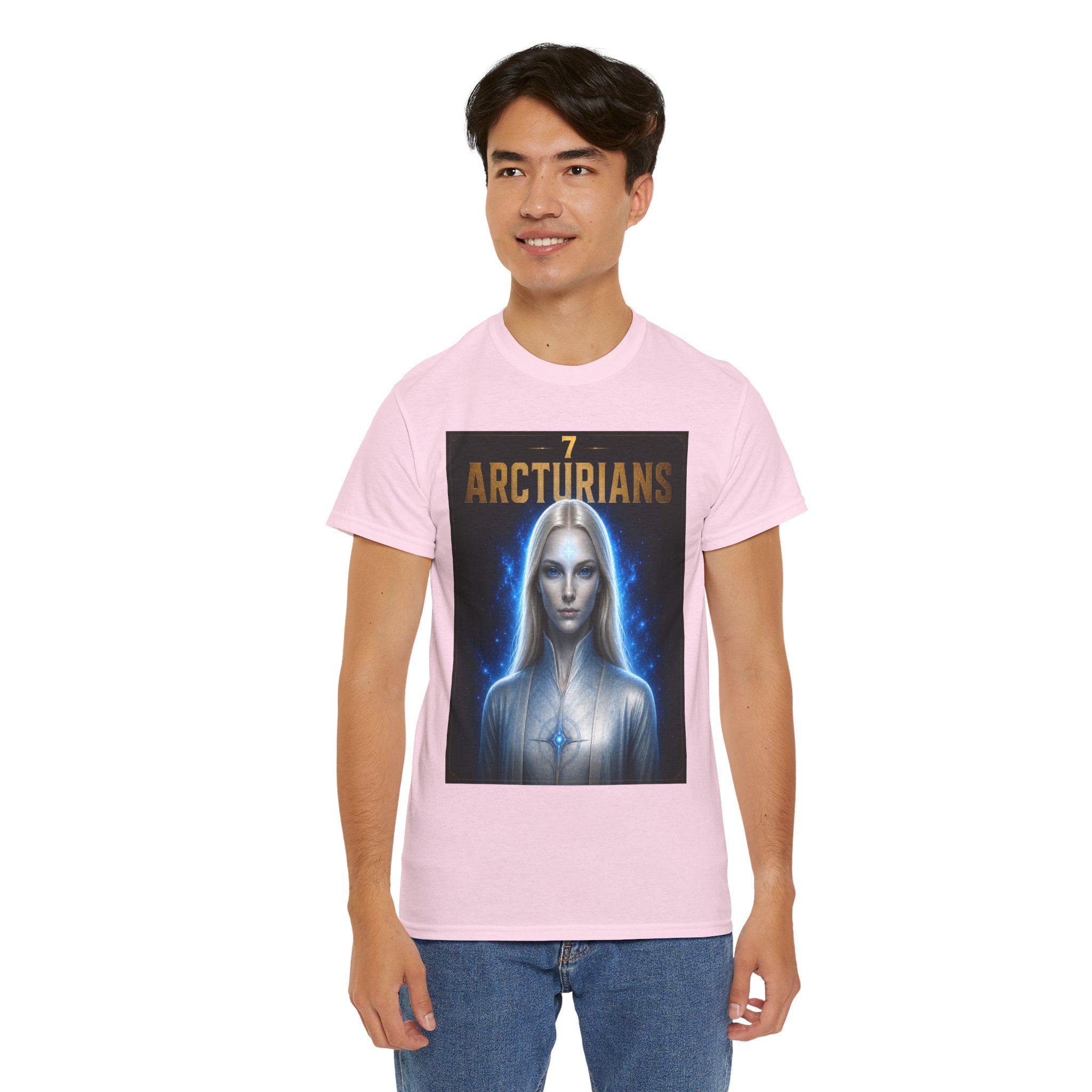 Arcturians Alien T-Shirt – Cosmic Ancient Aliens Sci-Fi Graphic Tee for UFO Fans