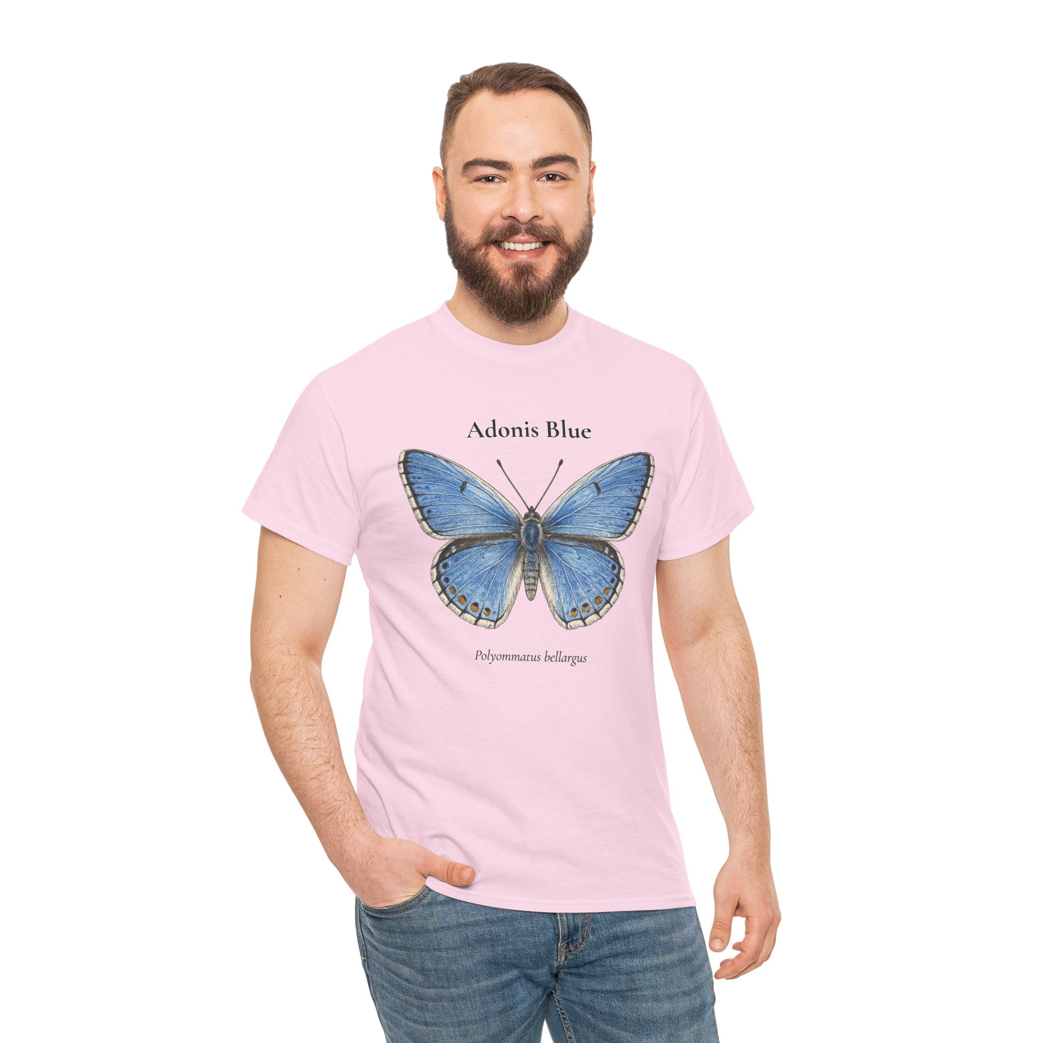 Adonis Blue Butterfly Graphic T-Shirt | WildOrbit