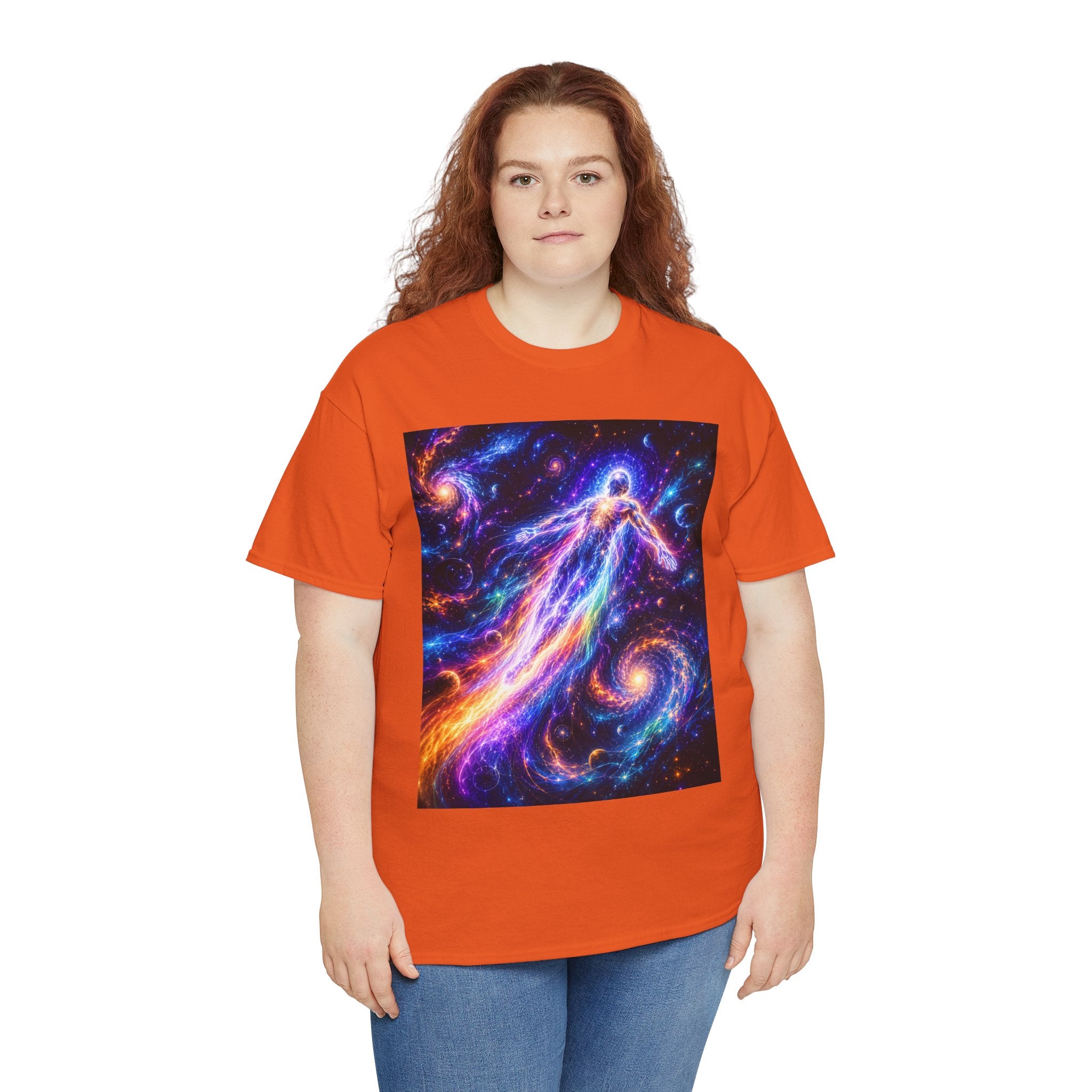 Astral Flight Cosmic Ascension T Shirt – Spiritual Galaxy Energy Graphic Tee