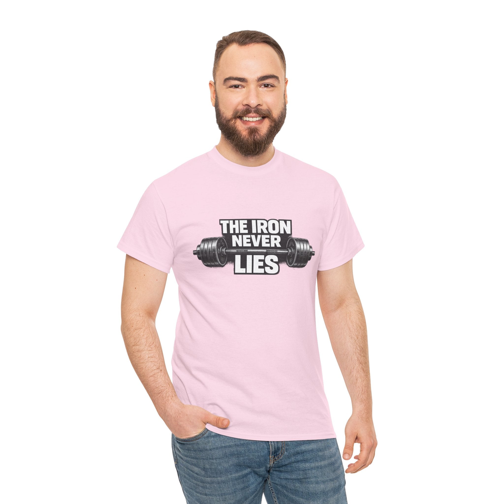 The Iron Never Lies T-Shirt | Powerlifting Gym Shirt | Motivational Weightlifting Gift for Men & Women