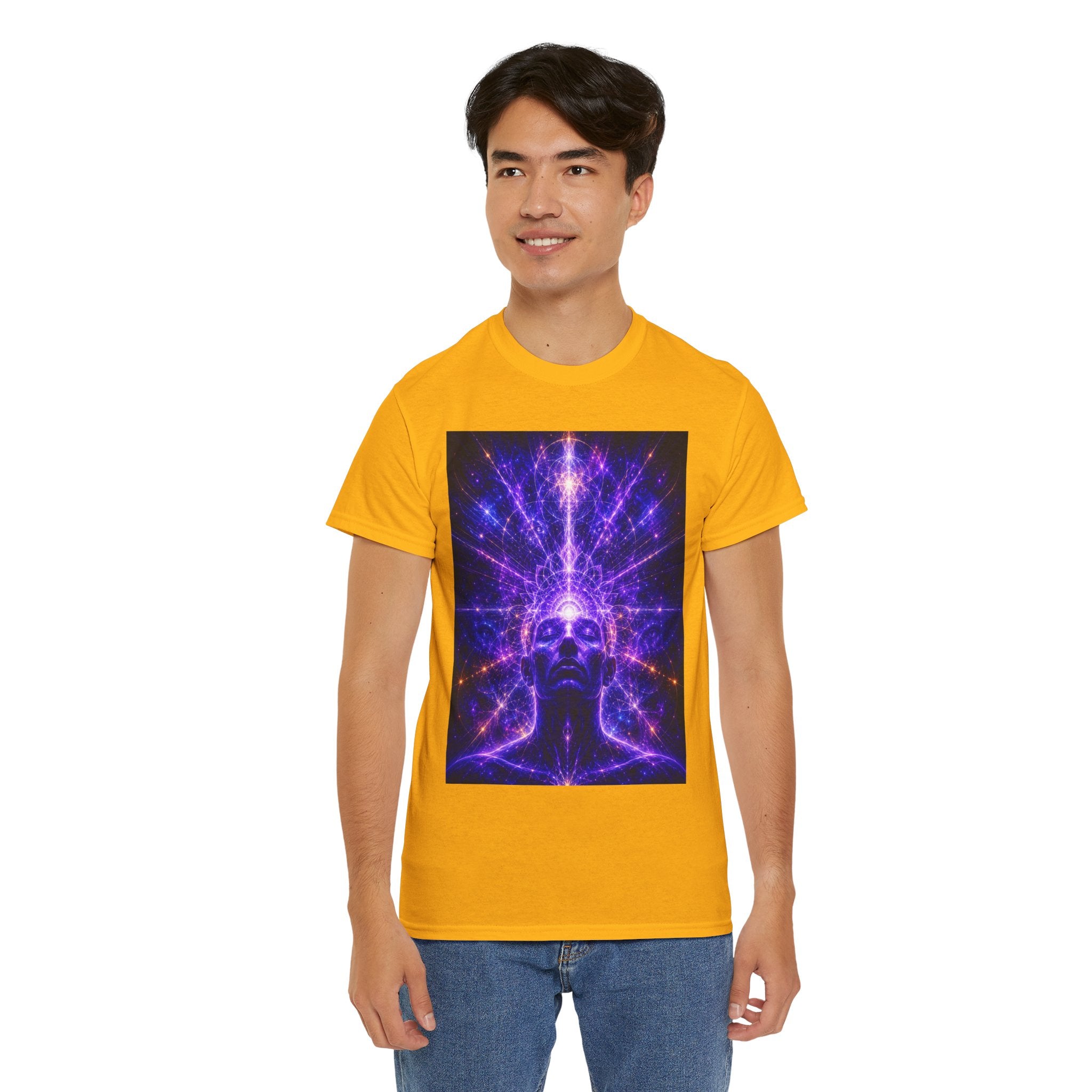 Third Eye Activation T Shirt – Cosmic Spiritual Ascension Graphic Tee