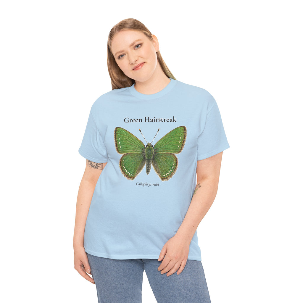 Green Hairstreak Butterfly Graphic T-Shirt | WildOrbit