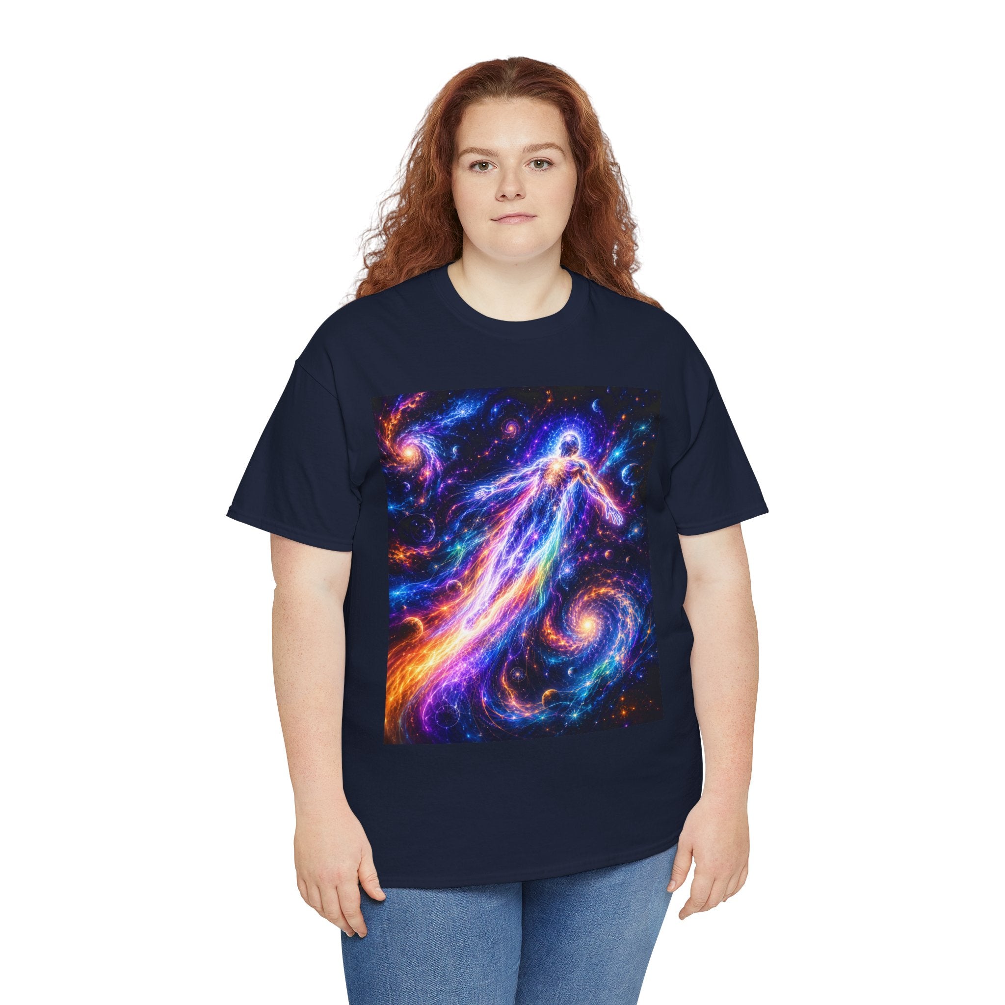 Astral Flight Cosmic Ascension T Shirt – Spiritual Galaxy Energy Graphic Tee