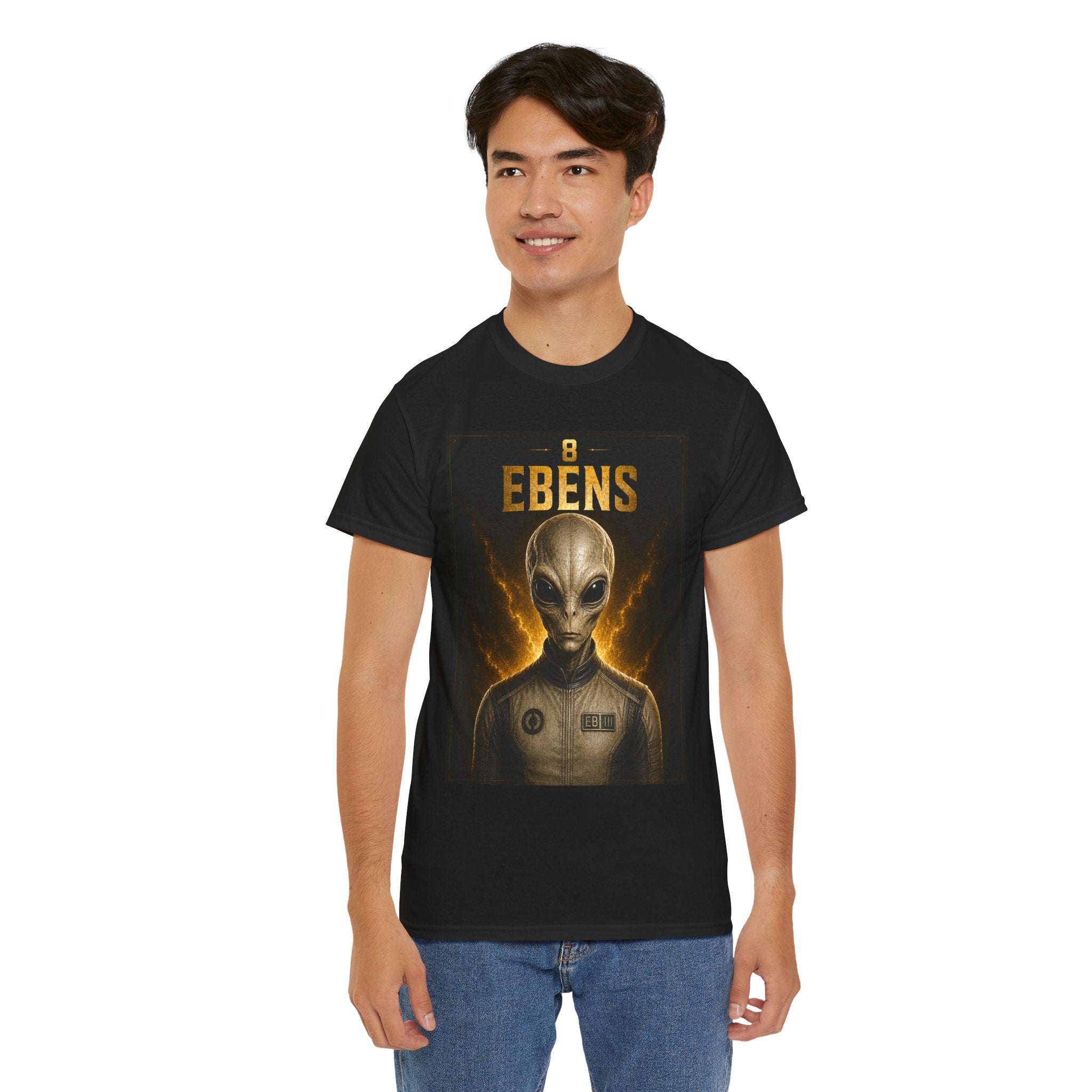 Ebens Alien Graphic T-Shirt – Ancient Aliens Retro Sci-Fi UFO Tee